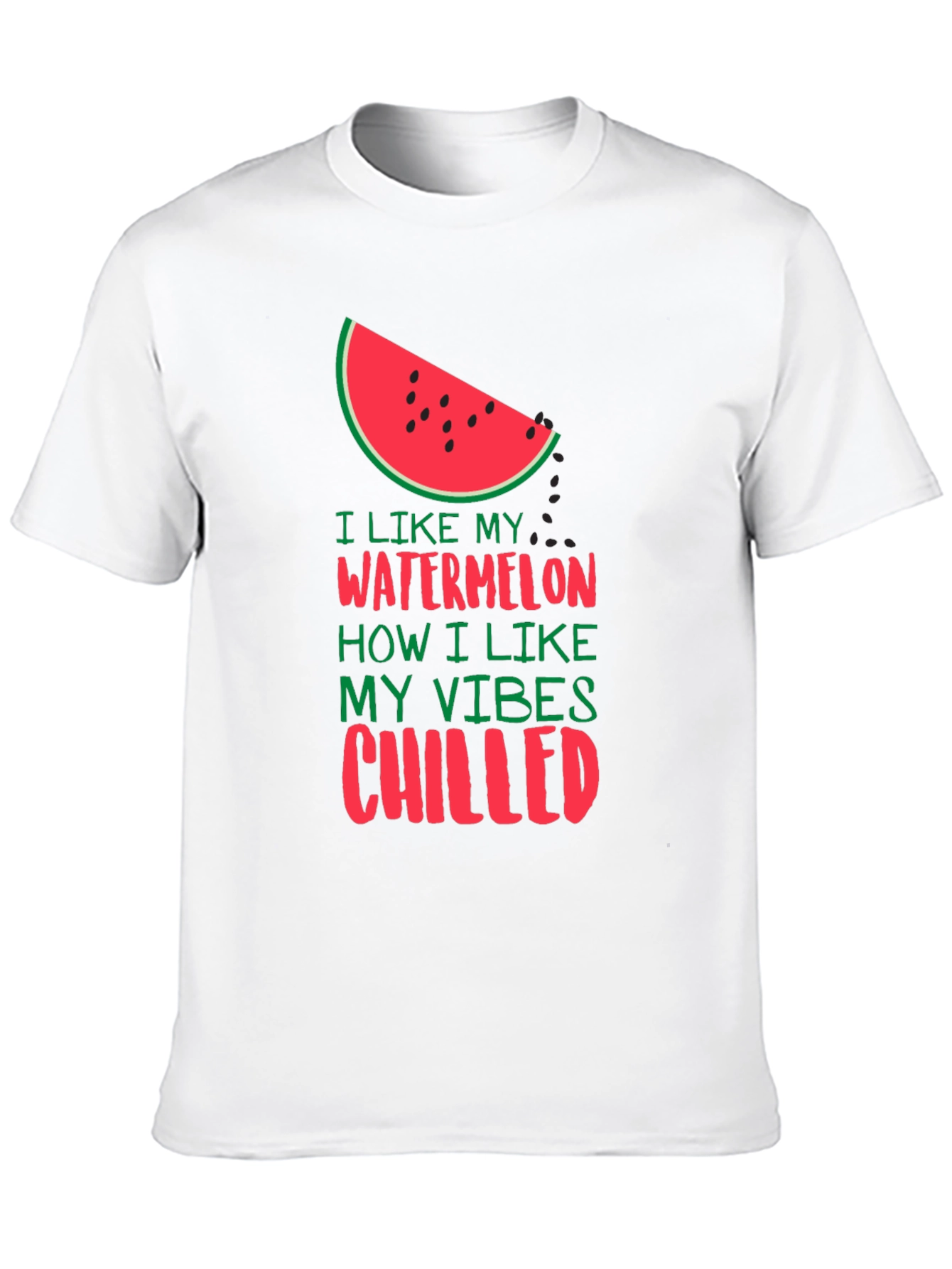 Watermelon Vibes Graphic T-Shirt