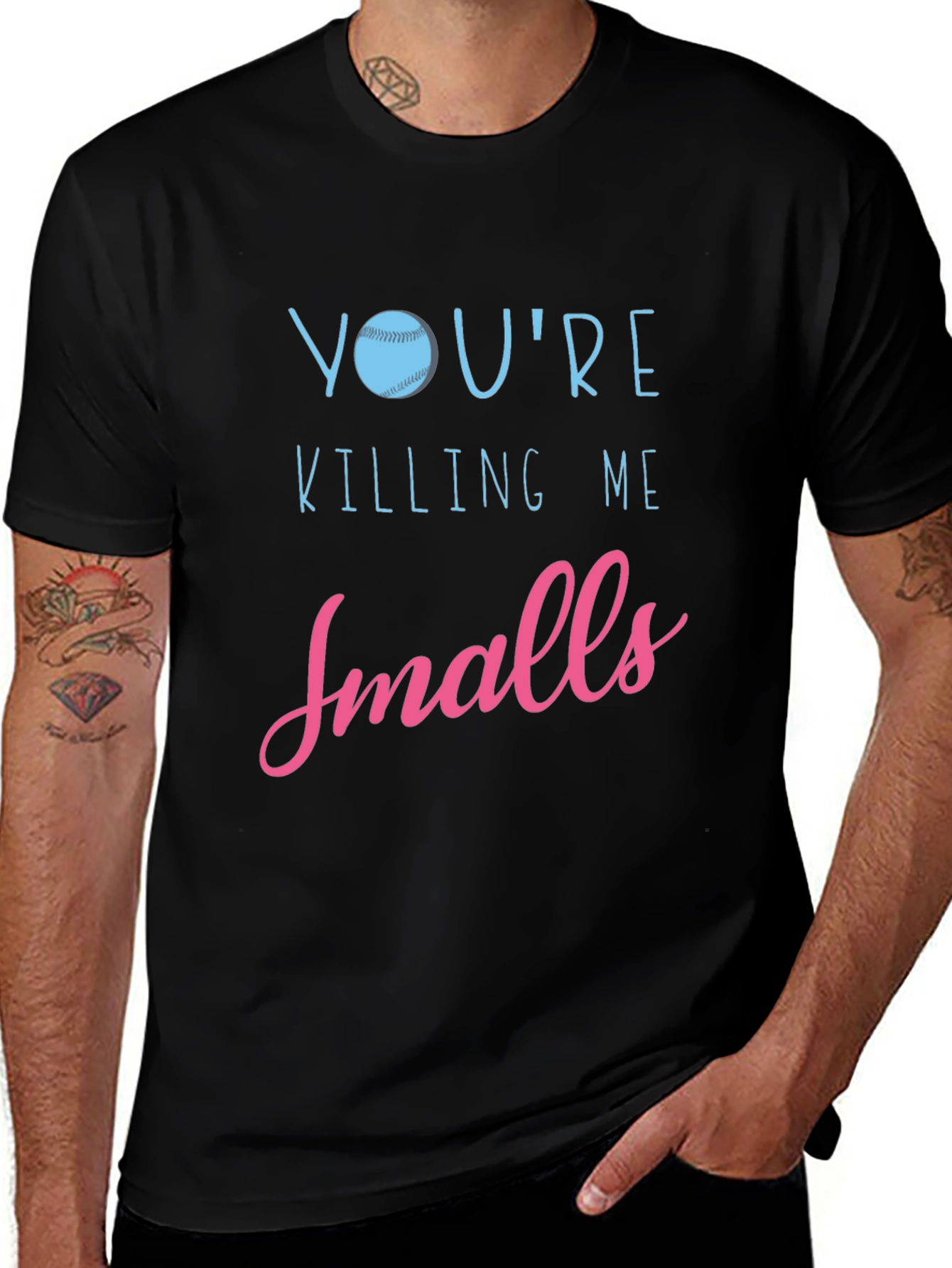 Youre Killing Me Smalls Baseball Graphic Tee