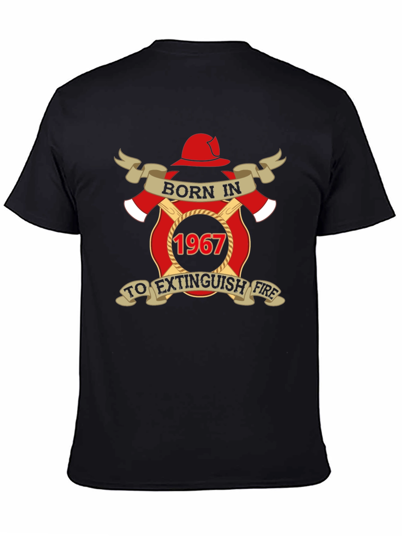 Born in 1967 Firefighter T-Shirt
