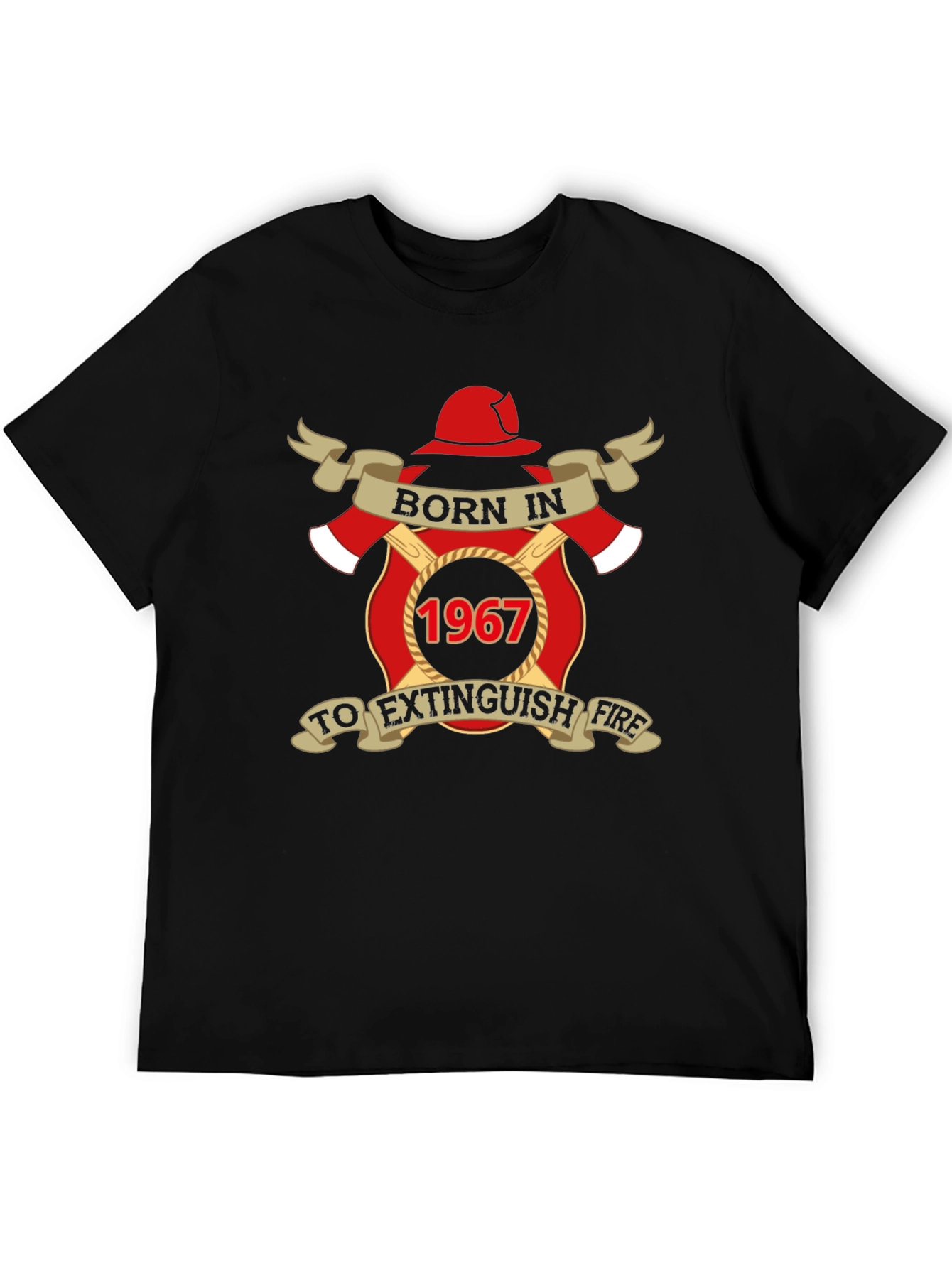 Born in 1967 Firefighter T-Shirt
