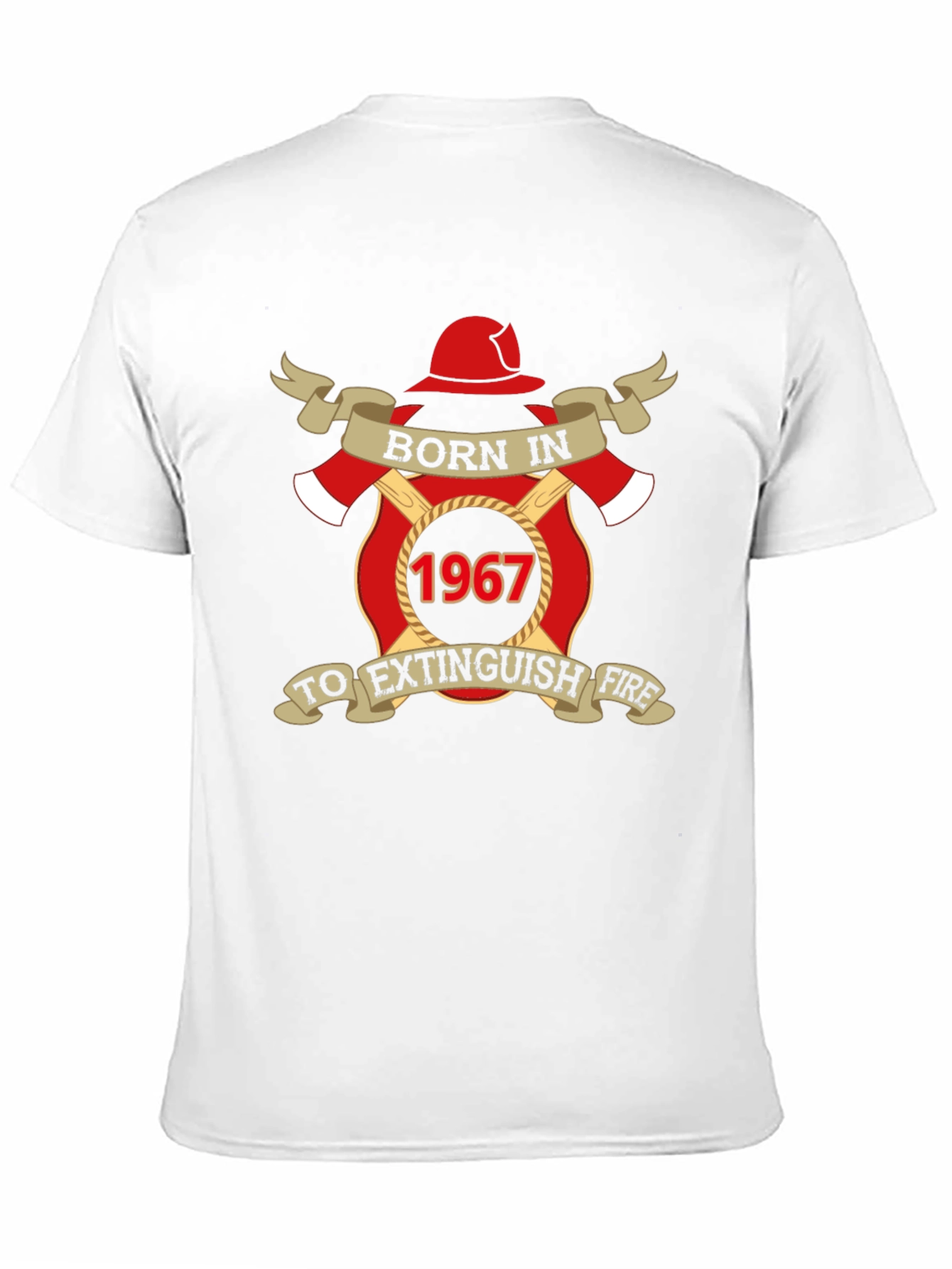 Born in 1967 Firefighter T-Shirt