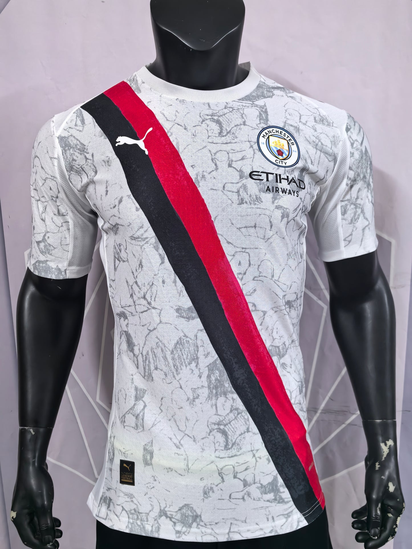 Manchester City 25-26 Away Player Version Soccer Jersey