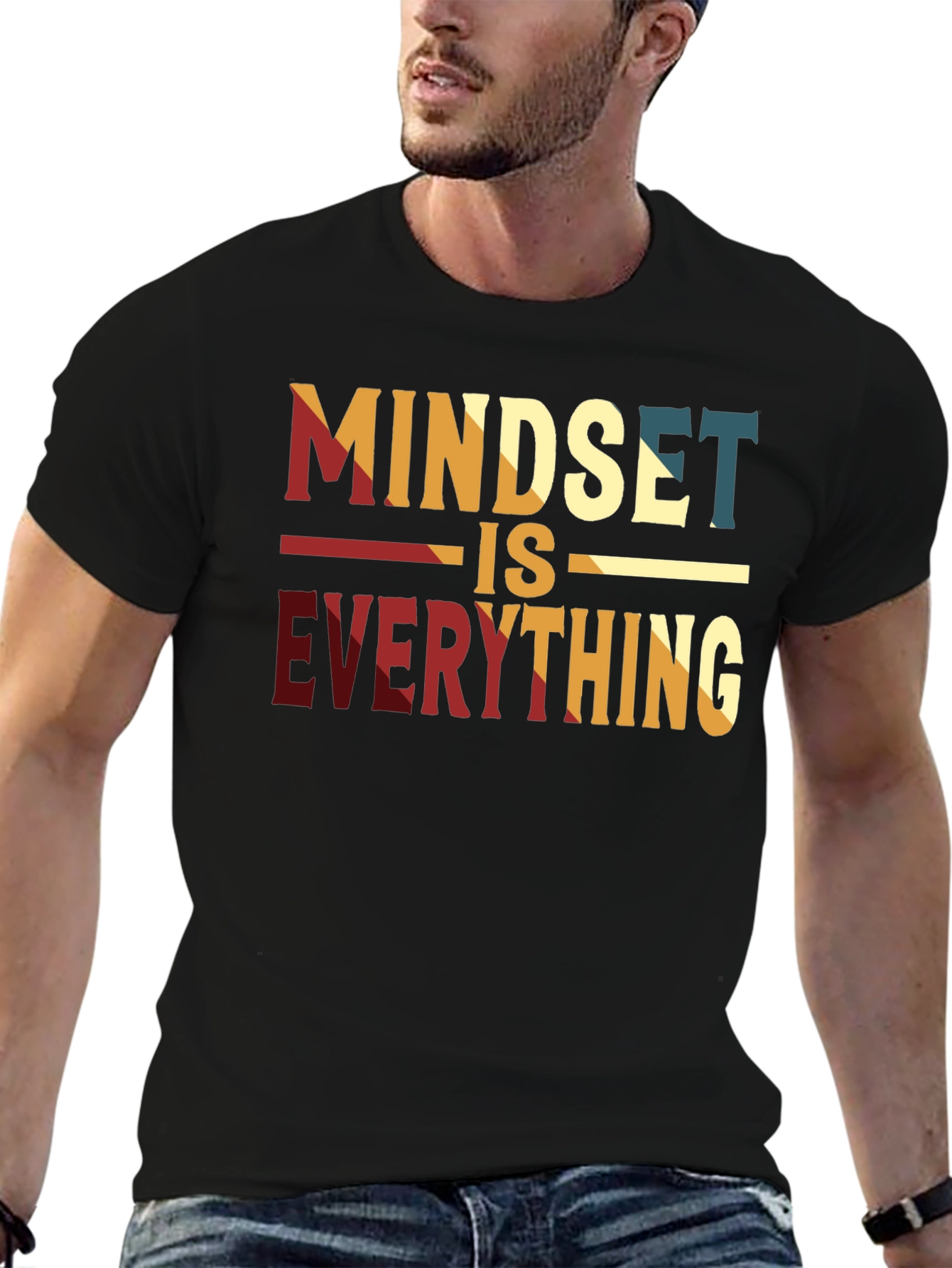 Mindset is Everything Graphic Tee - Motivational T-Shirt