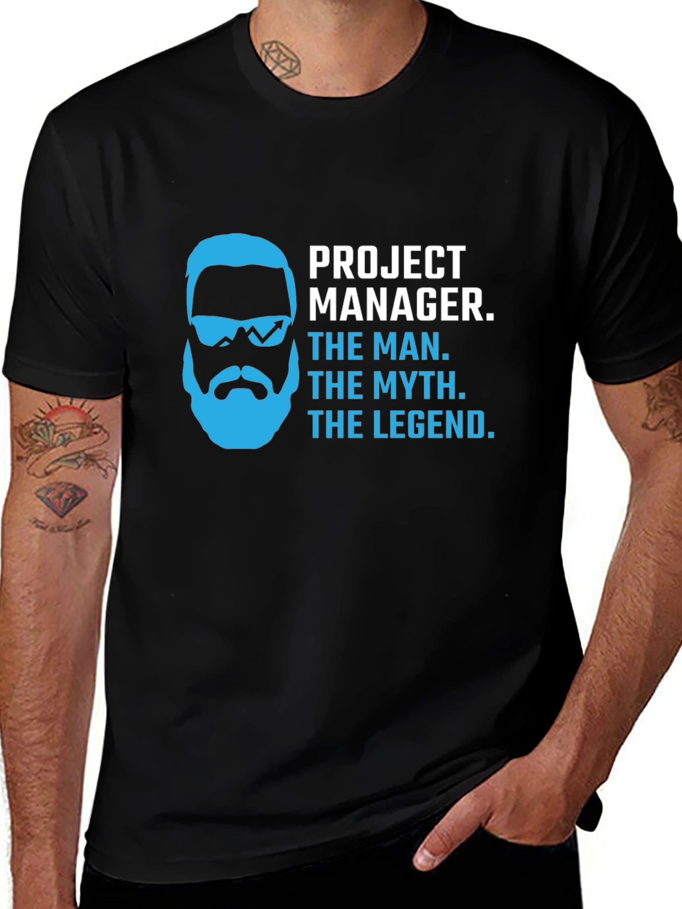 Project Manager Legend Graphic T-Shirt