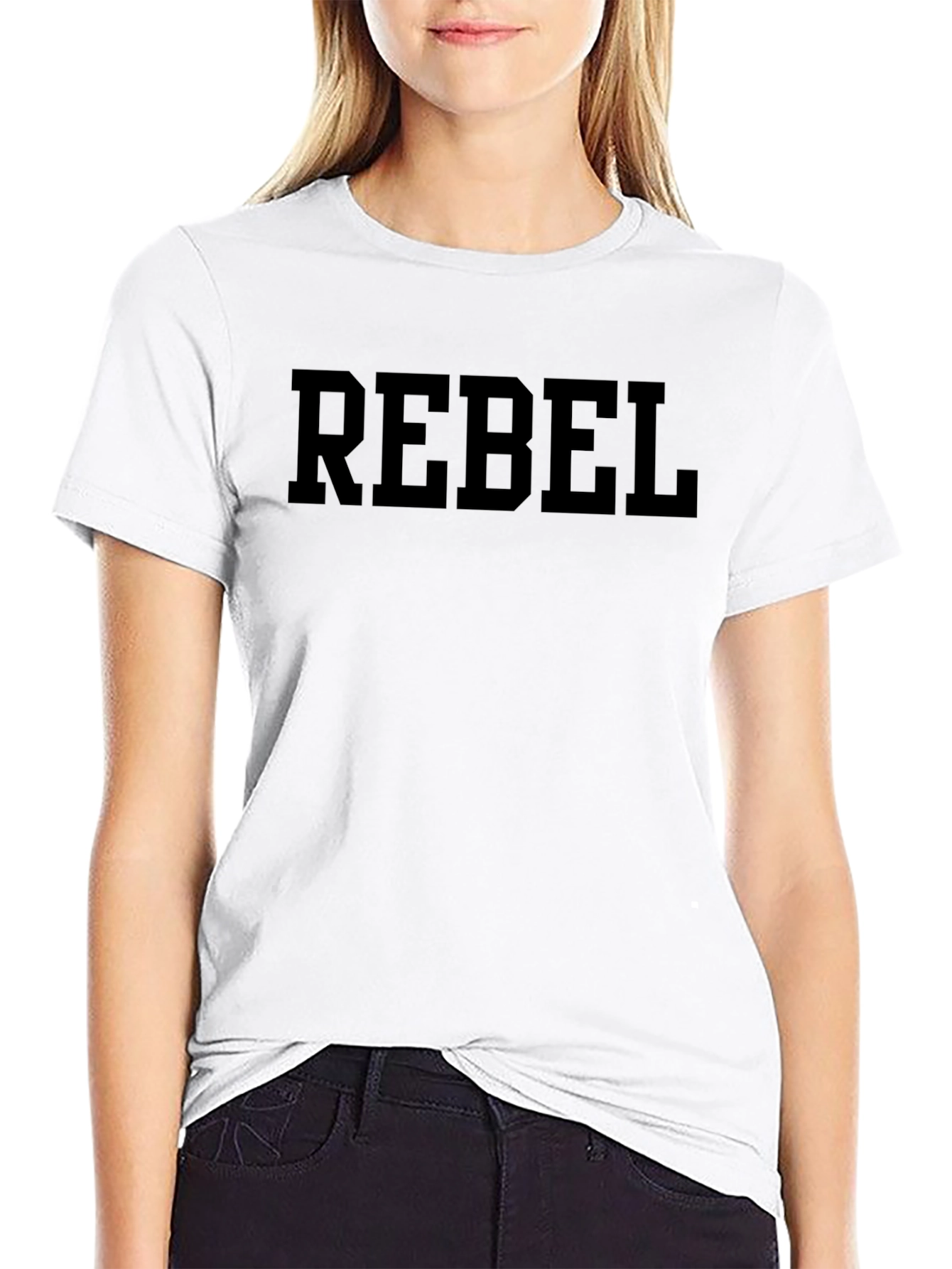 Rebel Graphic Tee - Classic Black T-Shirt