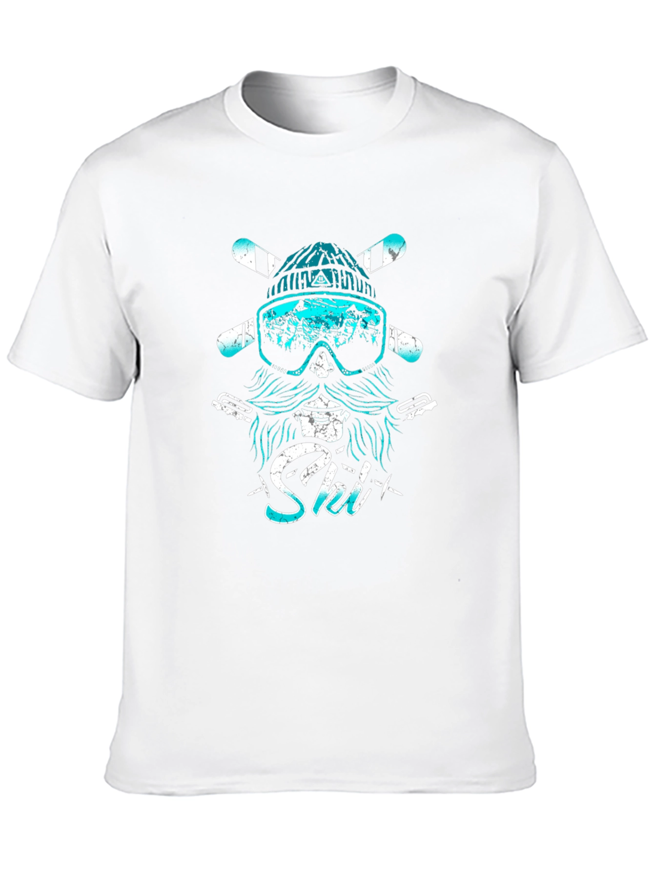Cool Ski Beard T-Shirt