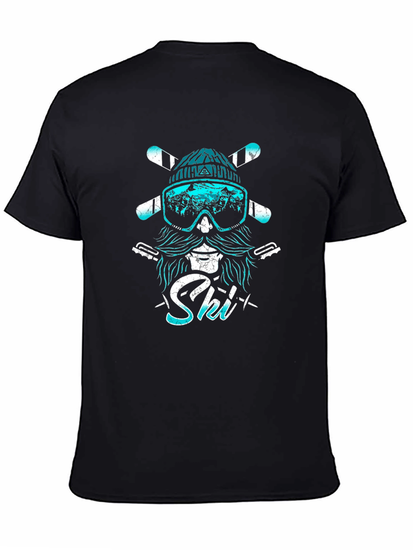 Cool Ski Beard T-Shirt