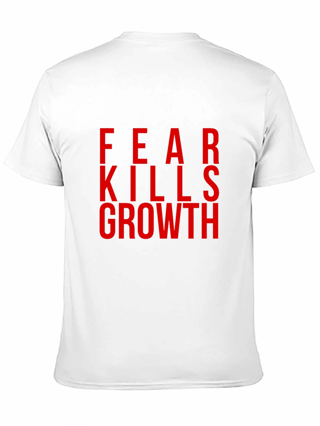 Fear Kills Growth Graphic Tee - Black