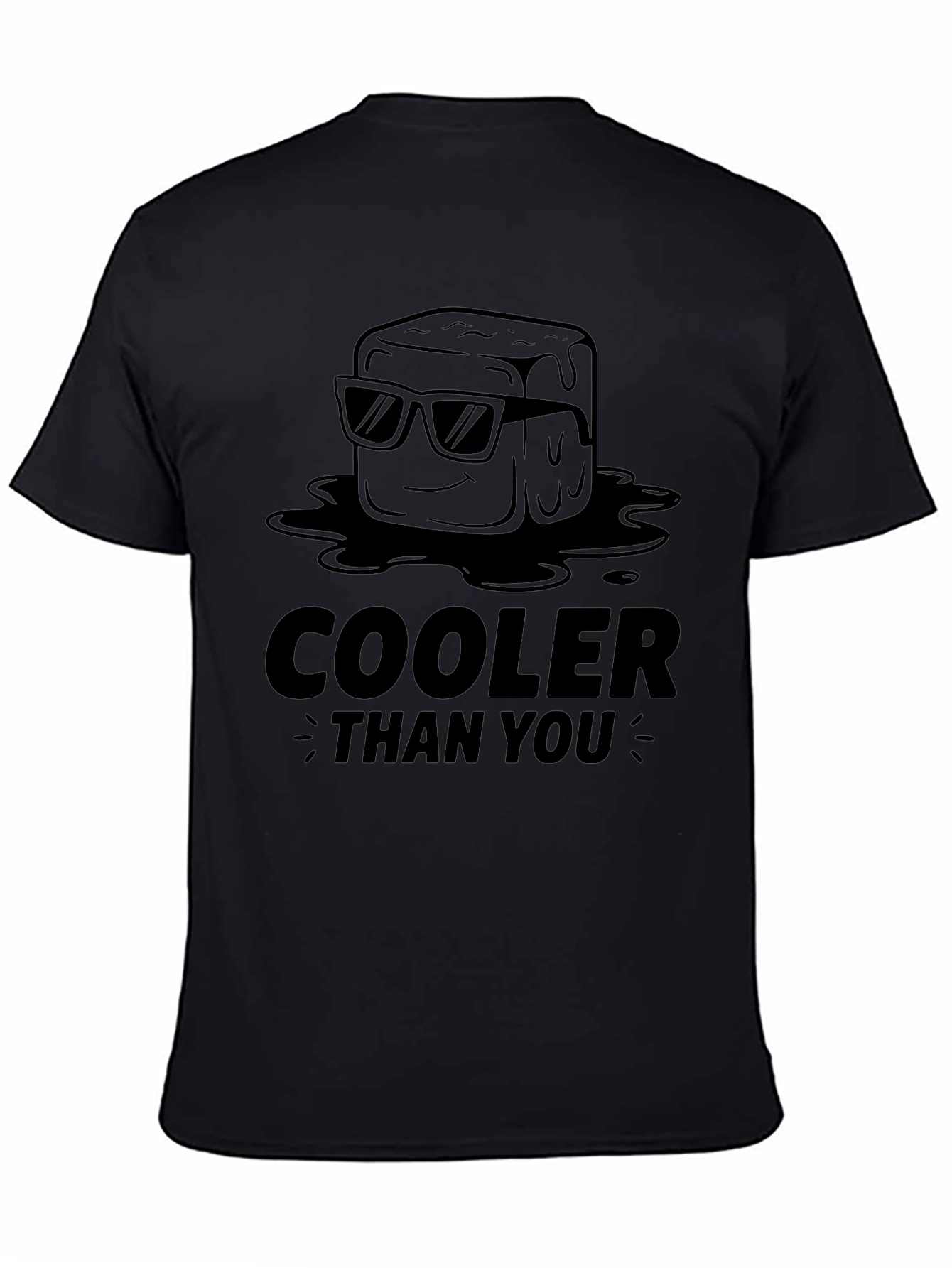 Cooler Than You Graphic T-Shirt - Black