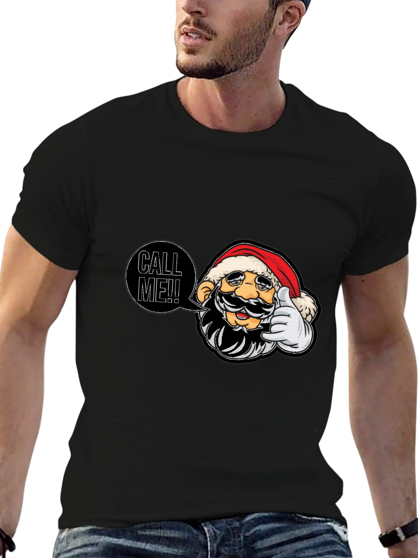 Call Me Santa Graphic T-Shirt