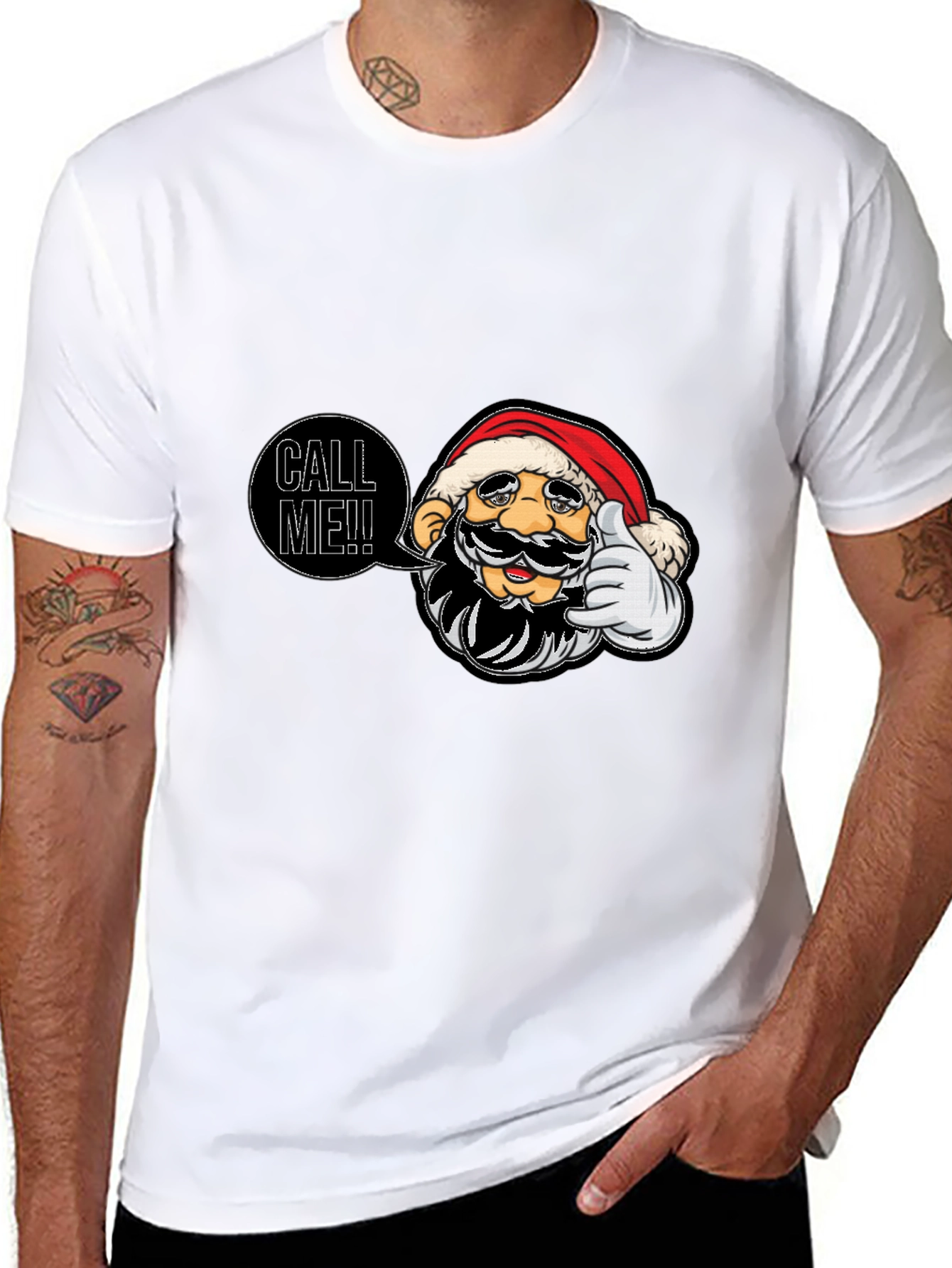 Call Me Santa Graphic T-Shirt
