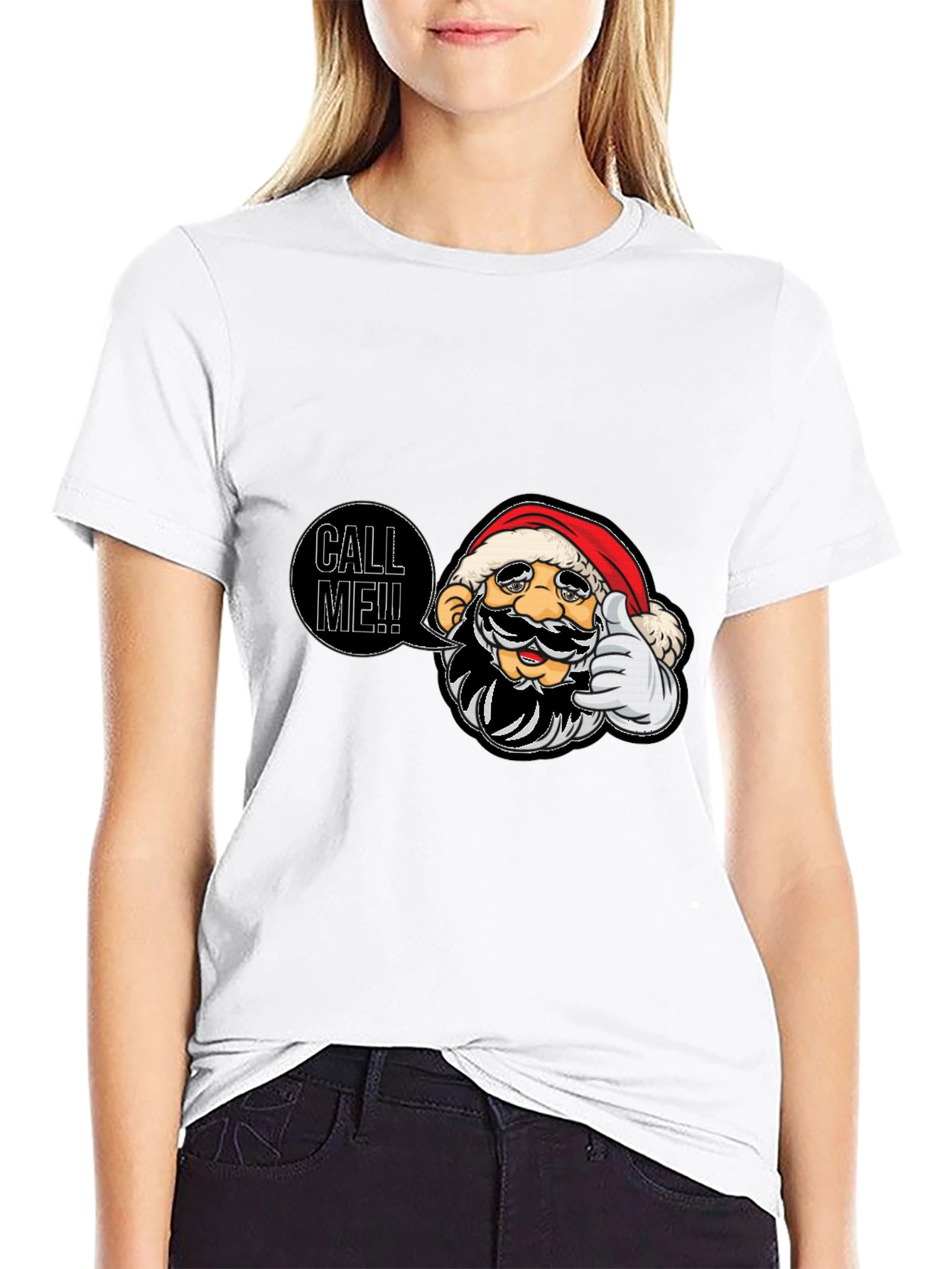 Call Me Santa Graphic T-Shirt