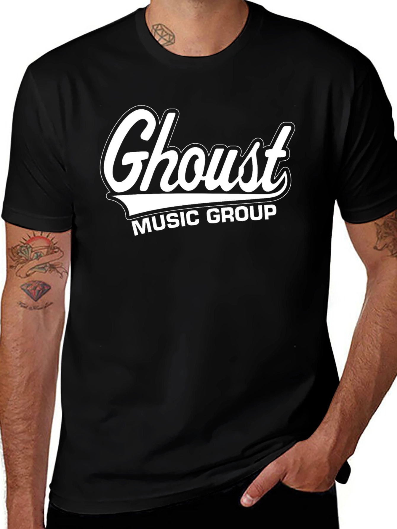Ghoust Music Group Black T-Shirt