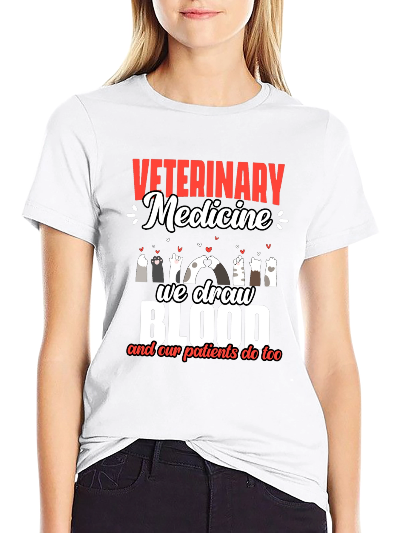 Veterinary Medicine Cat Lover T-Shirt