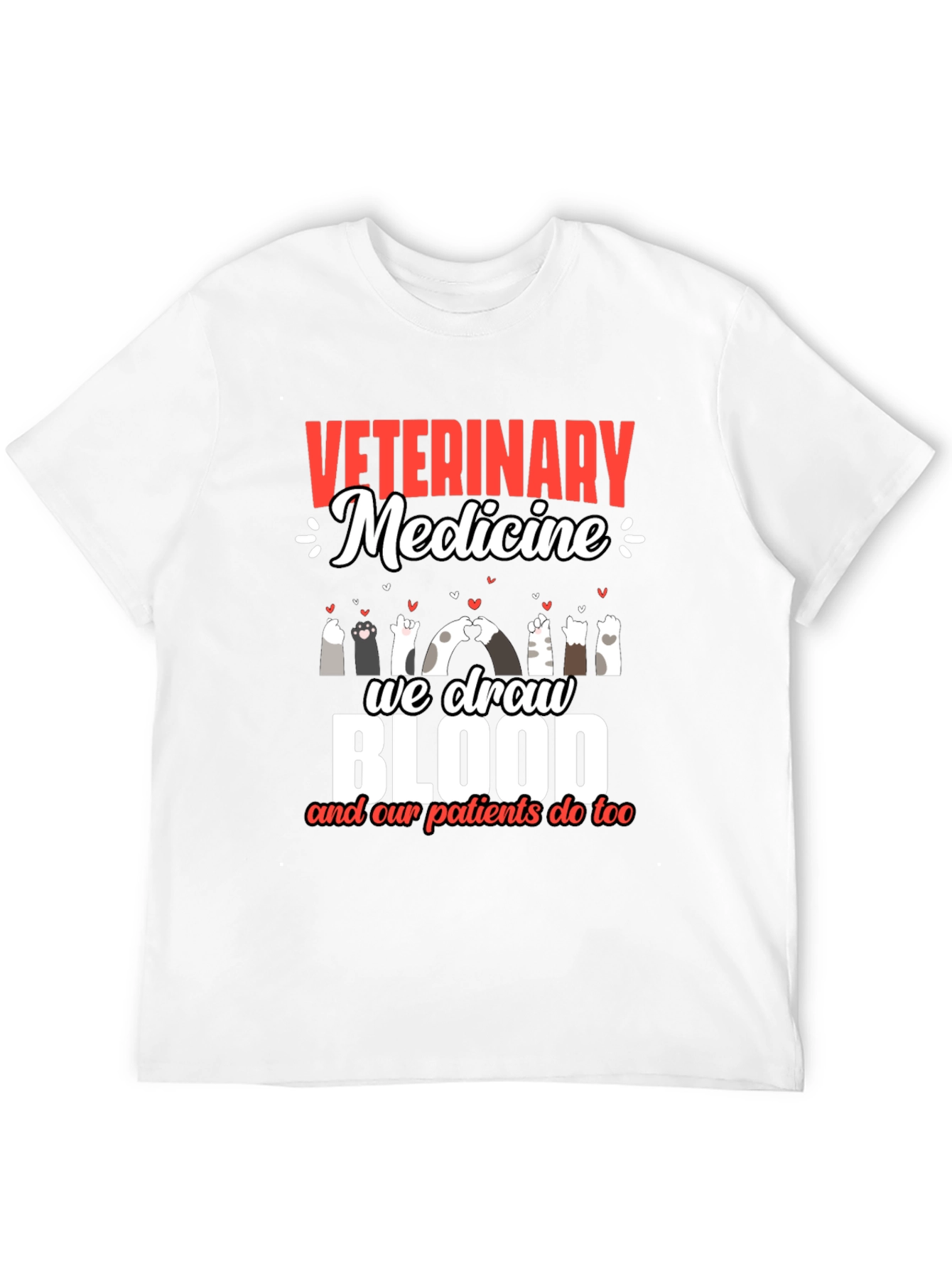 Veterinary Medicine Cat Lover T-Shirt