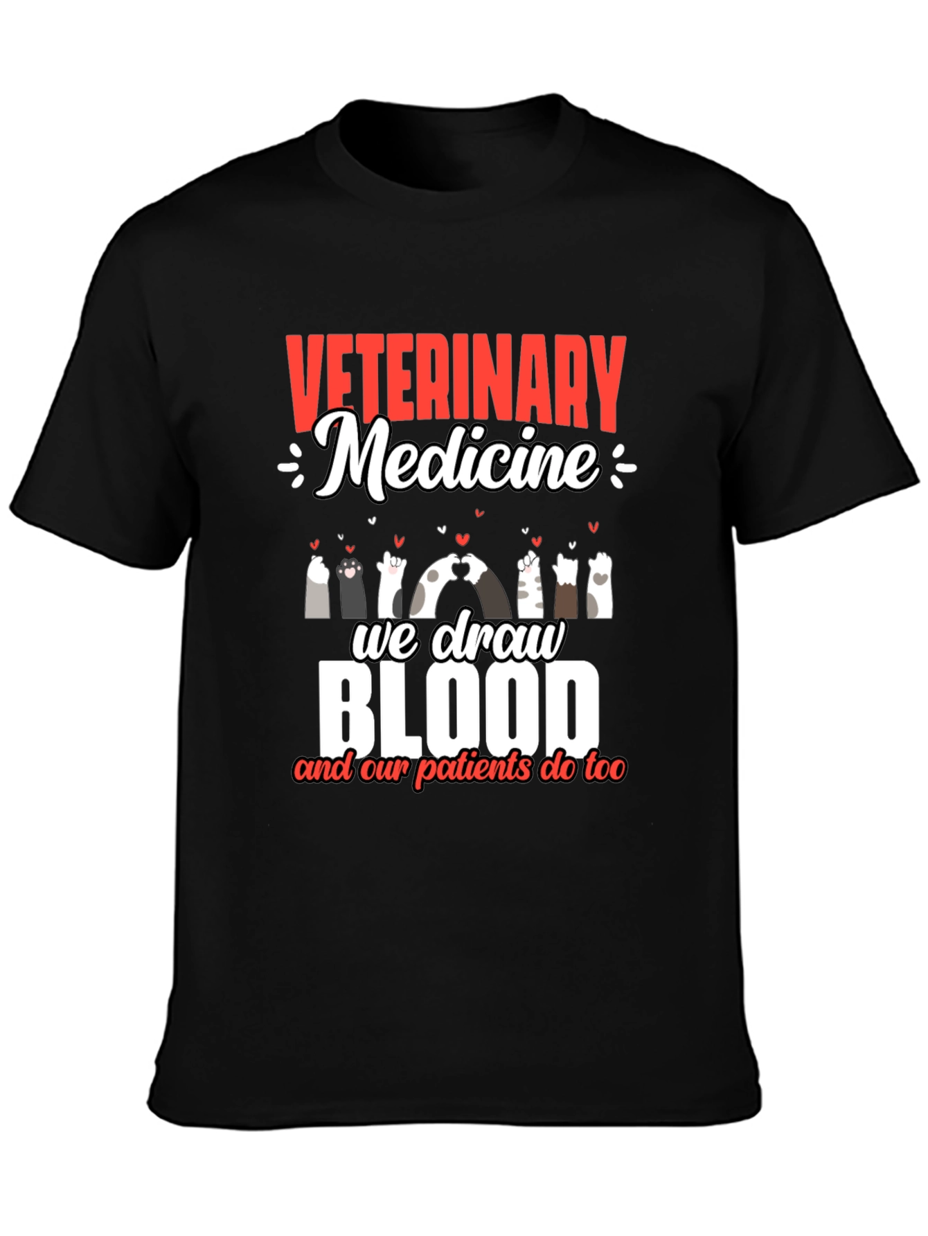 Veterinary Medicine Cat Lover T-Shirt