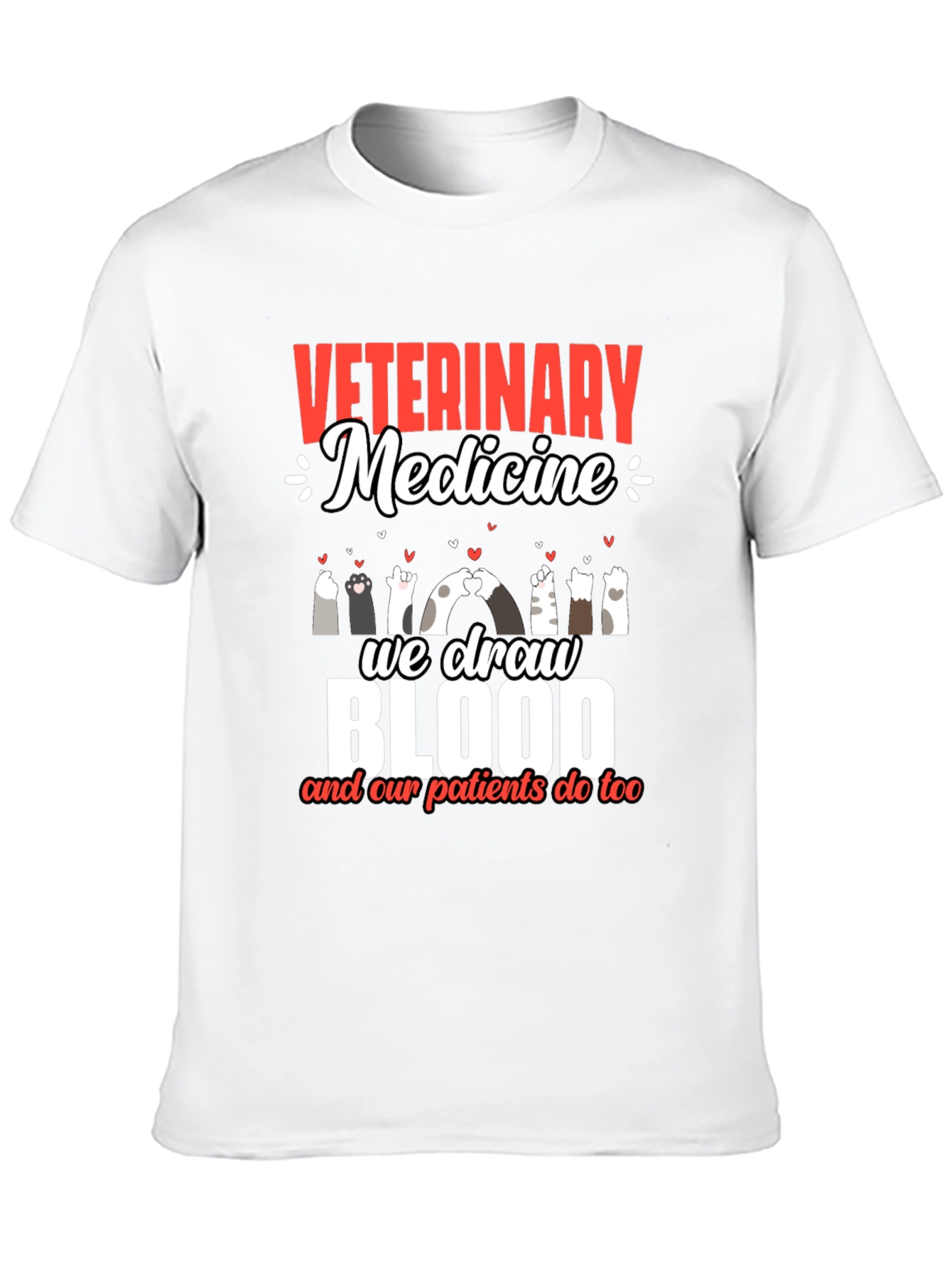 Veterinary Medicine Cat Lover T-Shirt