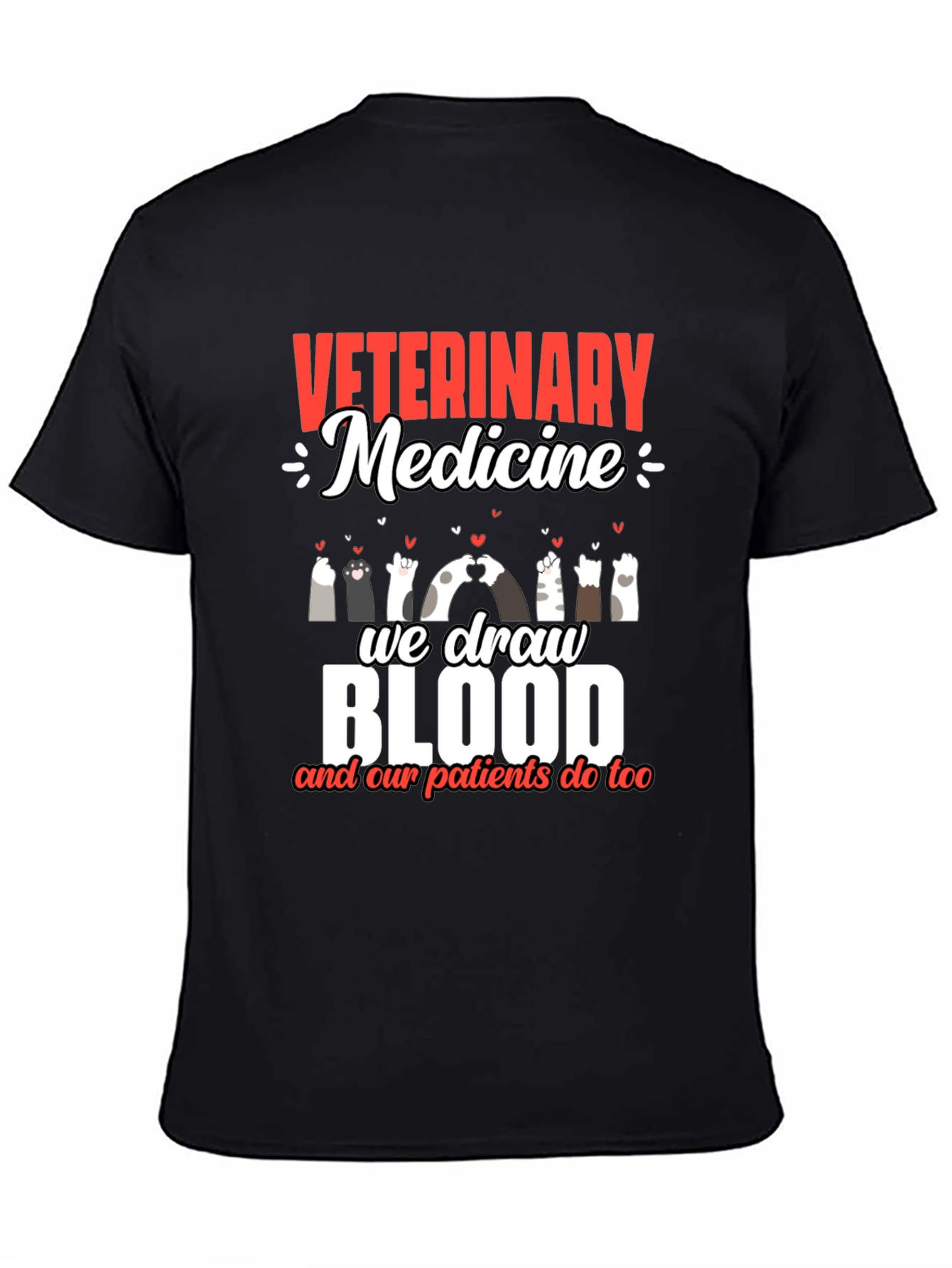 Veterinary Medicine Cat Lover T-Shirt