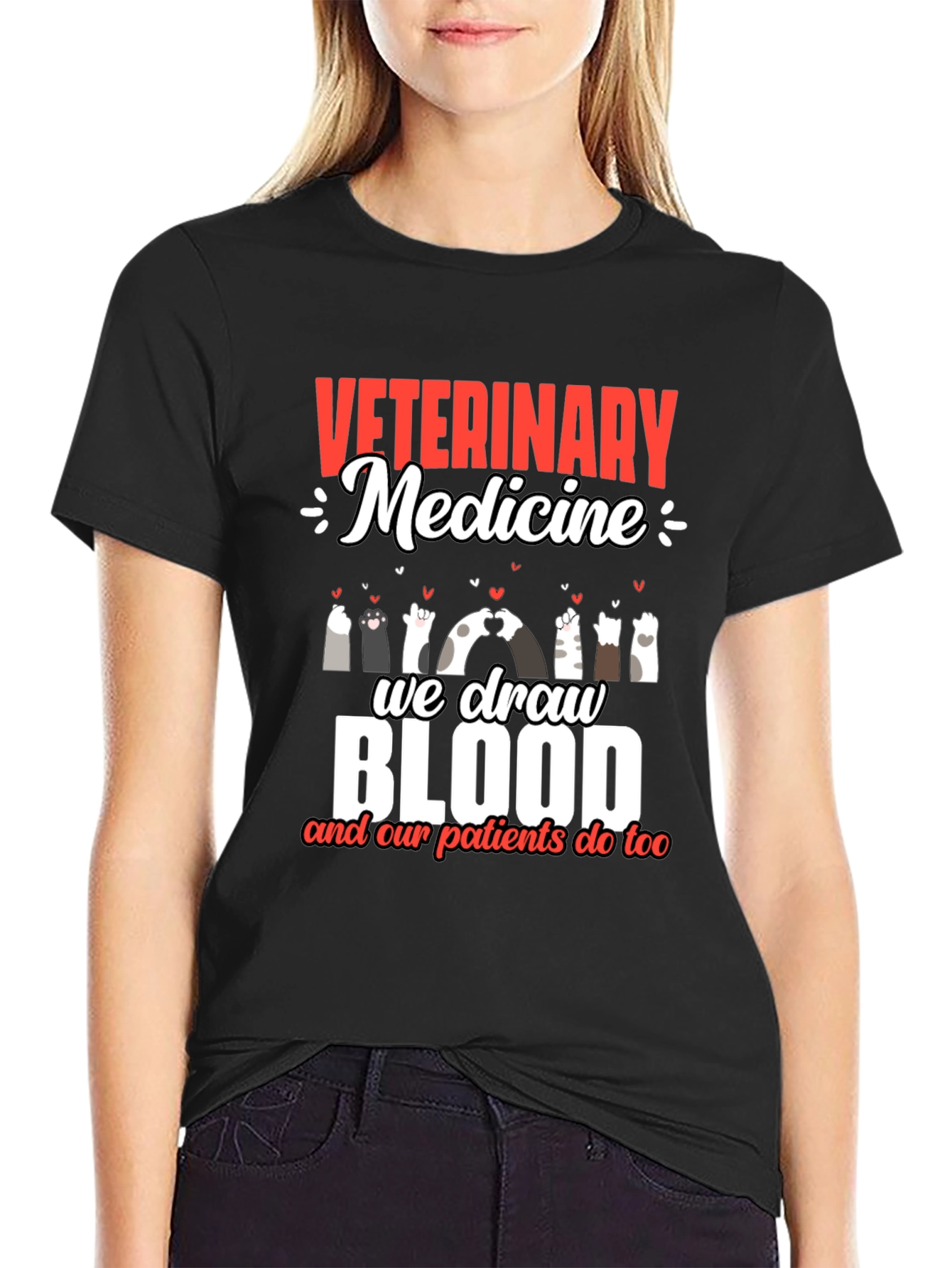 Veterinary Medicine Cat Lover T-Shirt