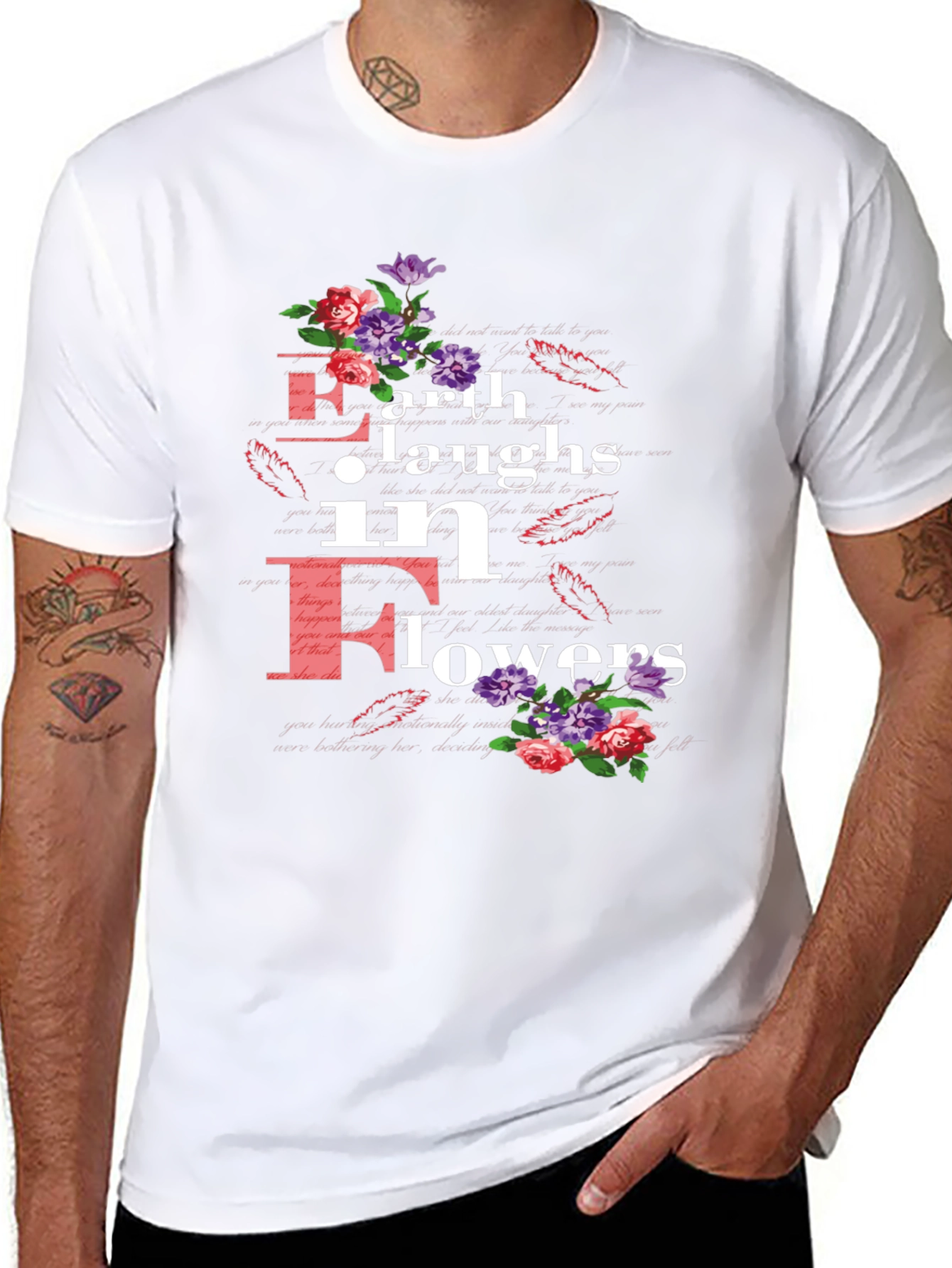 Earth Laughs in Flowers T-Shirt