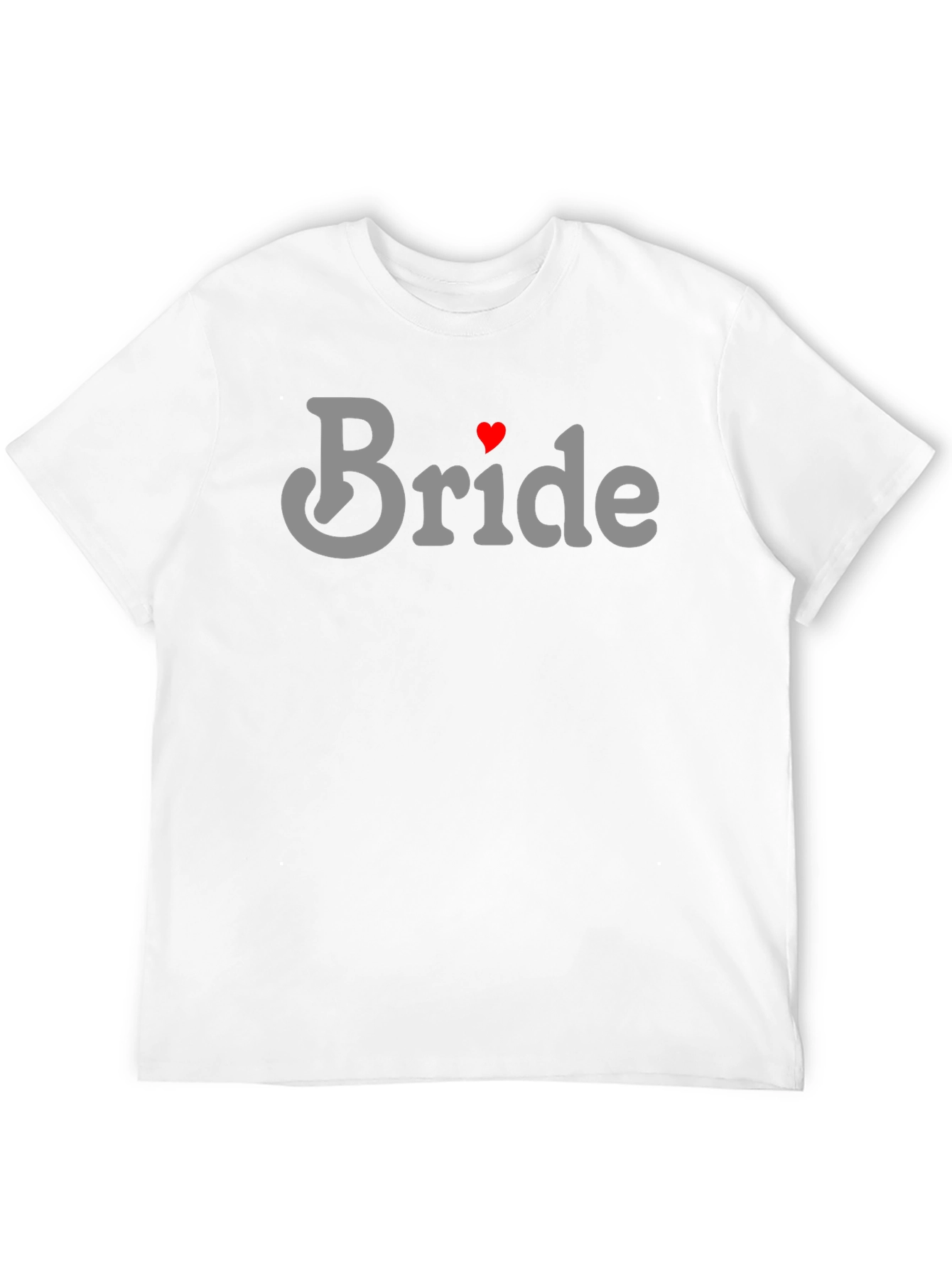 Bride Heart Graphic Tee - Wedding Celebration Shirt