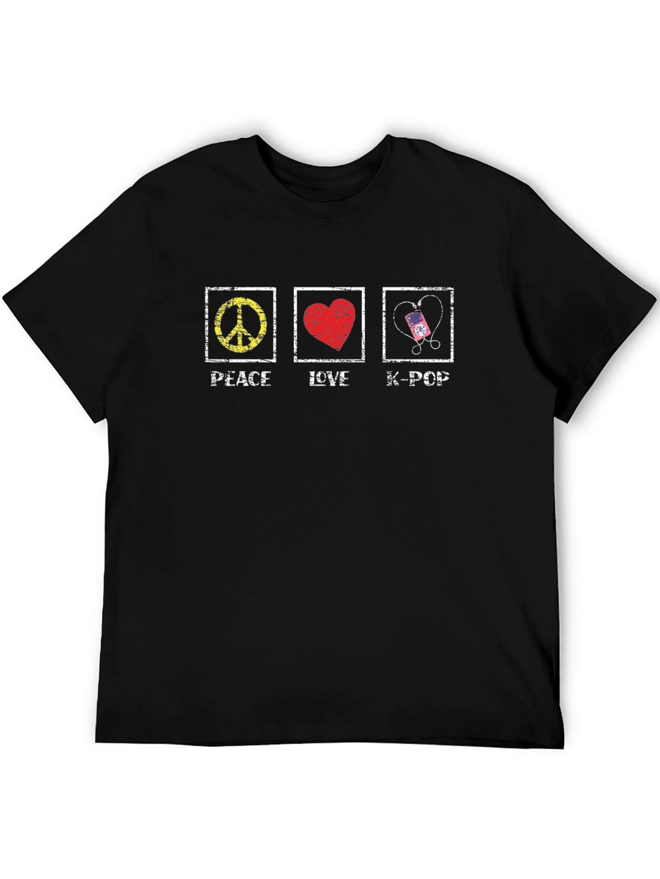 Peace Love K-Pop T-Shirt