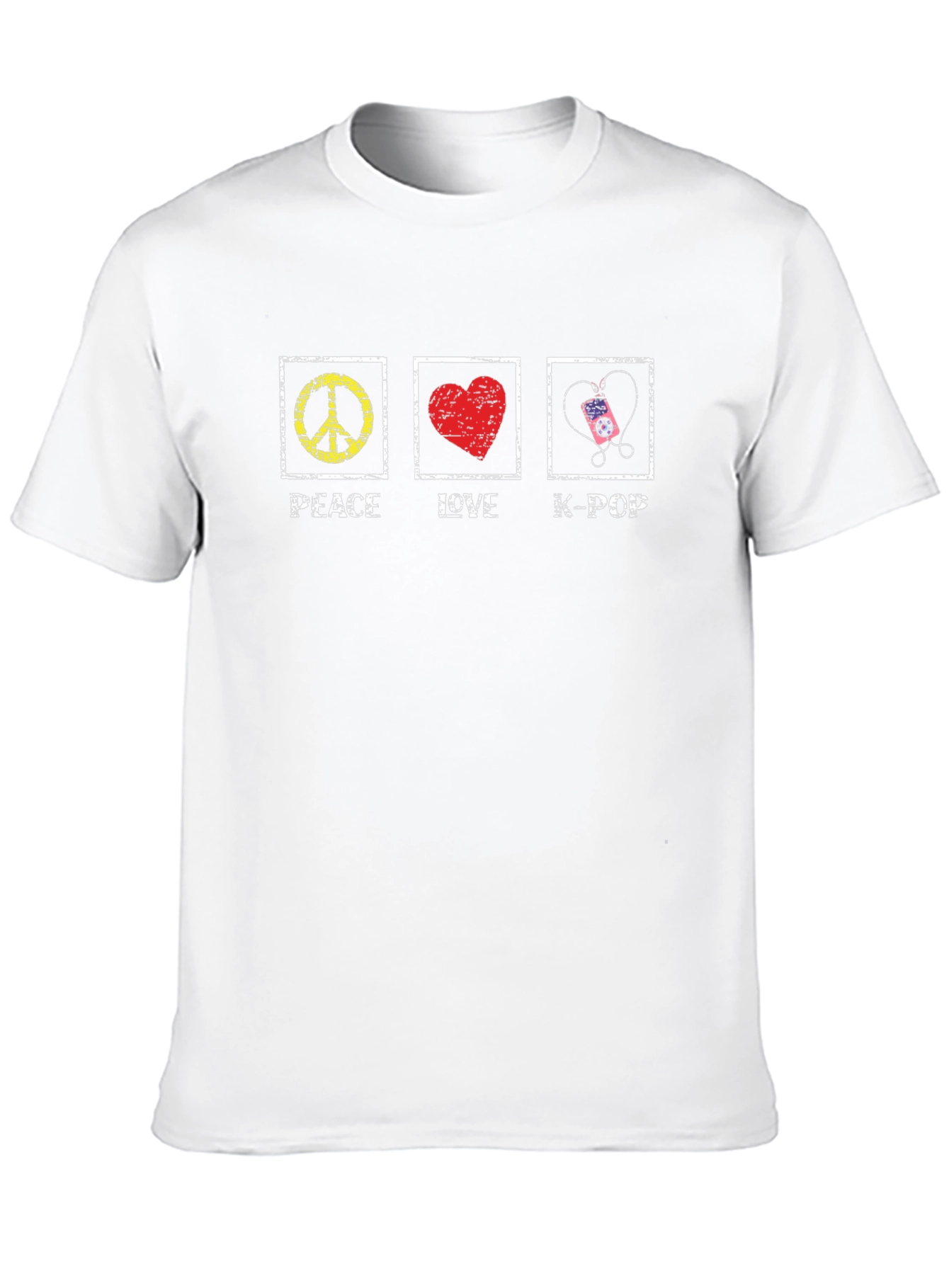 Peace Love K-Pop T-Shirt