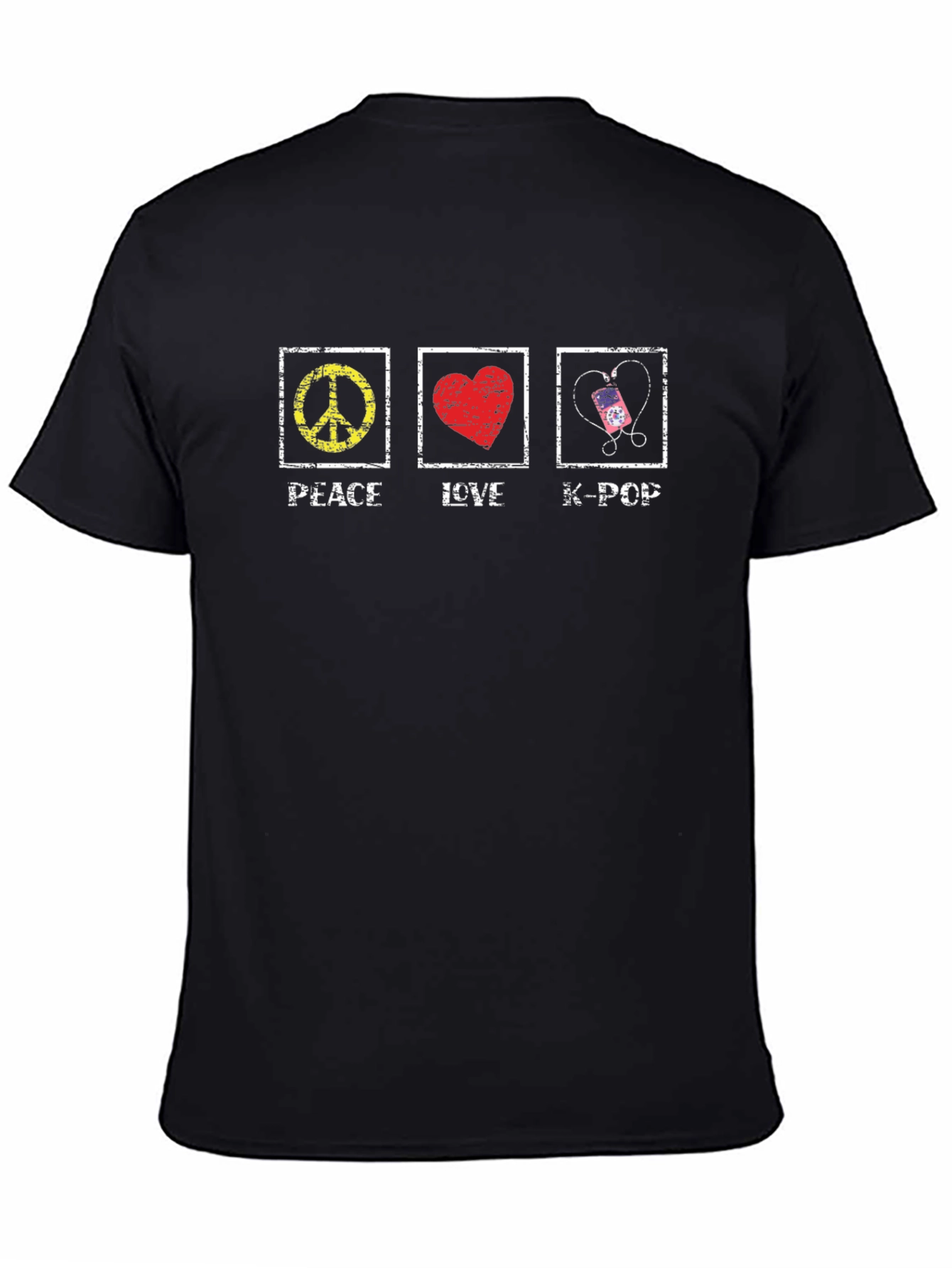 Peace Love K-Pop T-Shirt