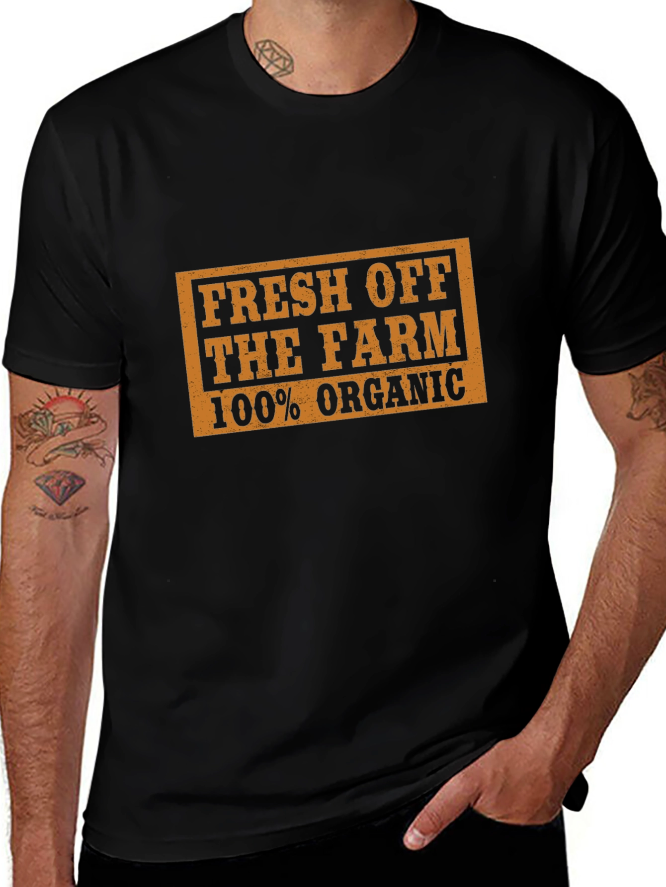 Fresh Off The Farm Organic Graphic Tee