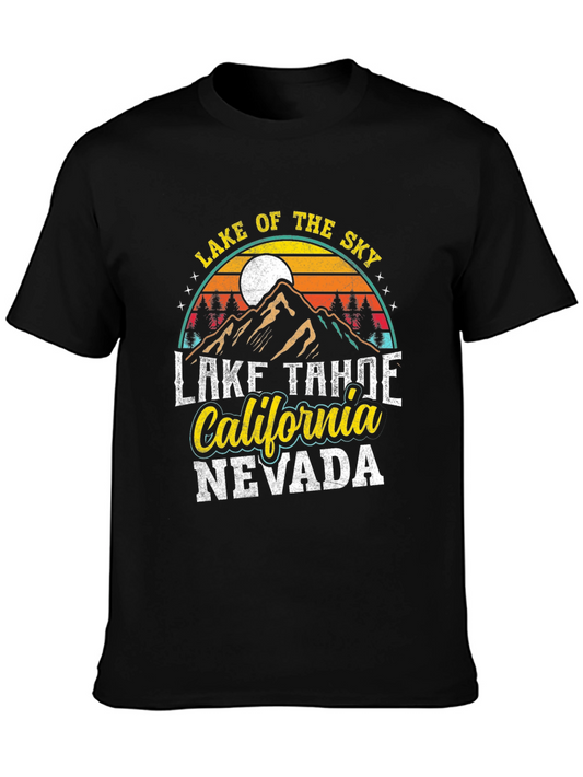 Lake Tahoe T-Shirt - California Nevada Graphic Tee