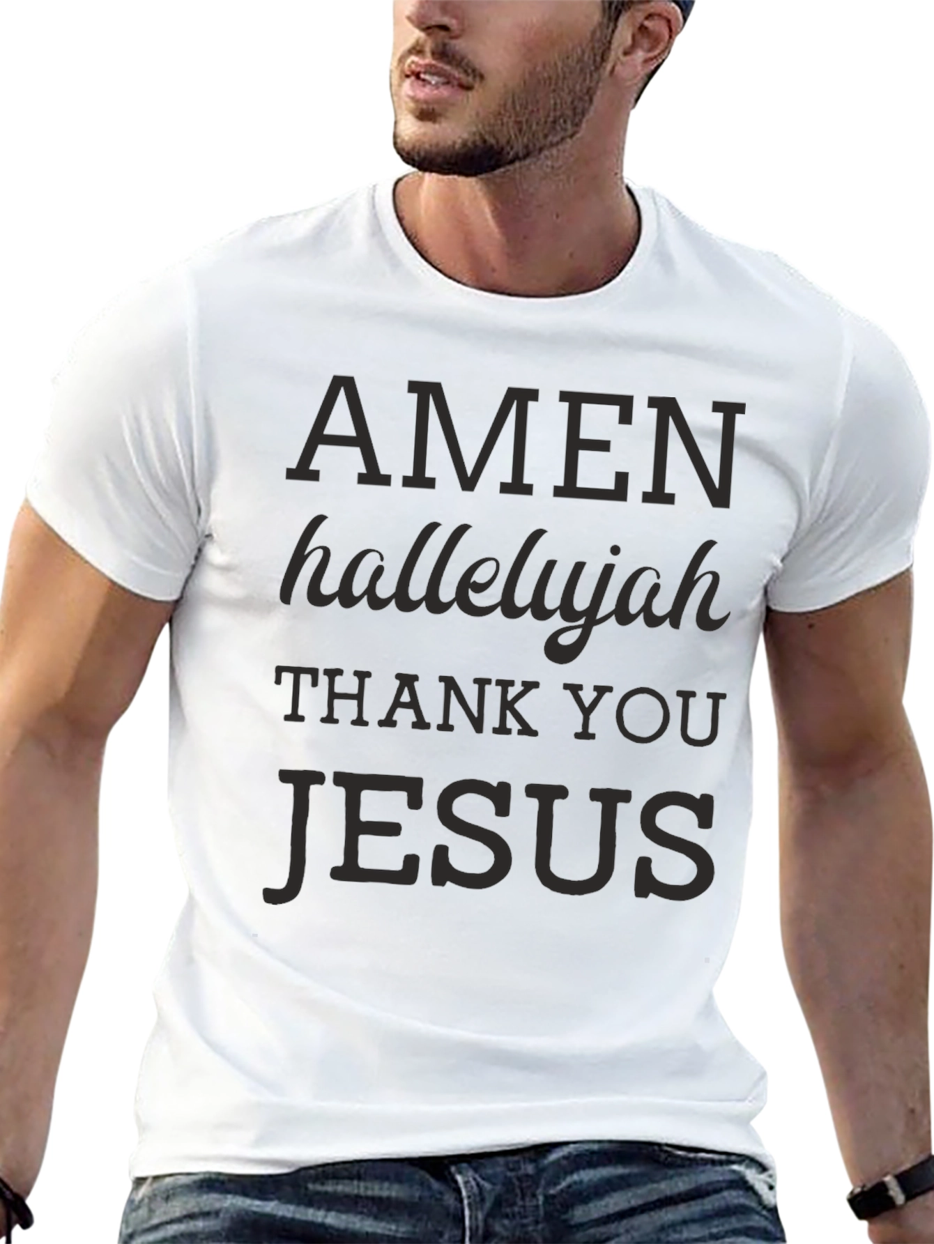 Amen Hallelujah Graphic Tee