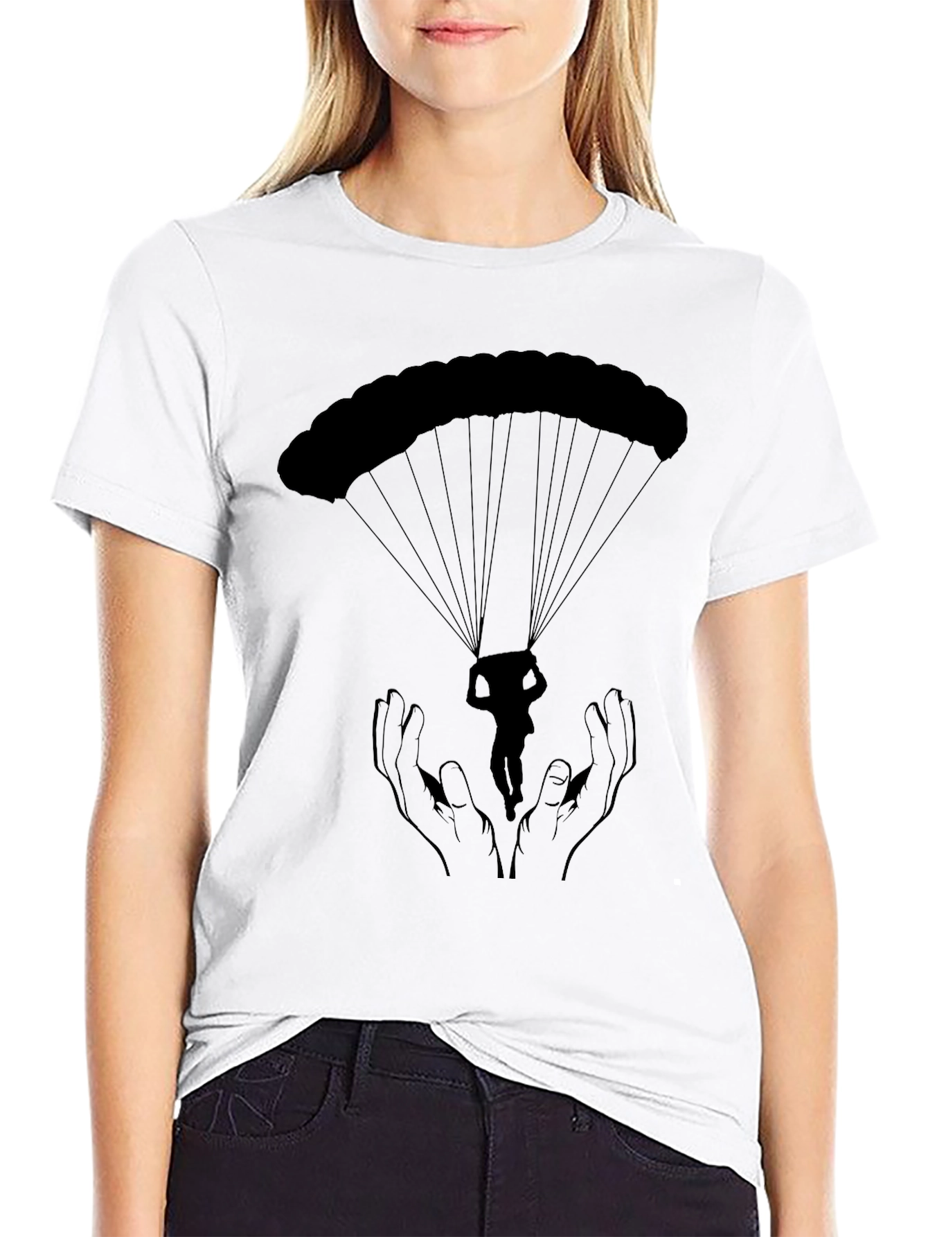 Parachute Graphic Tee - Freefall Design