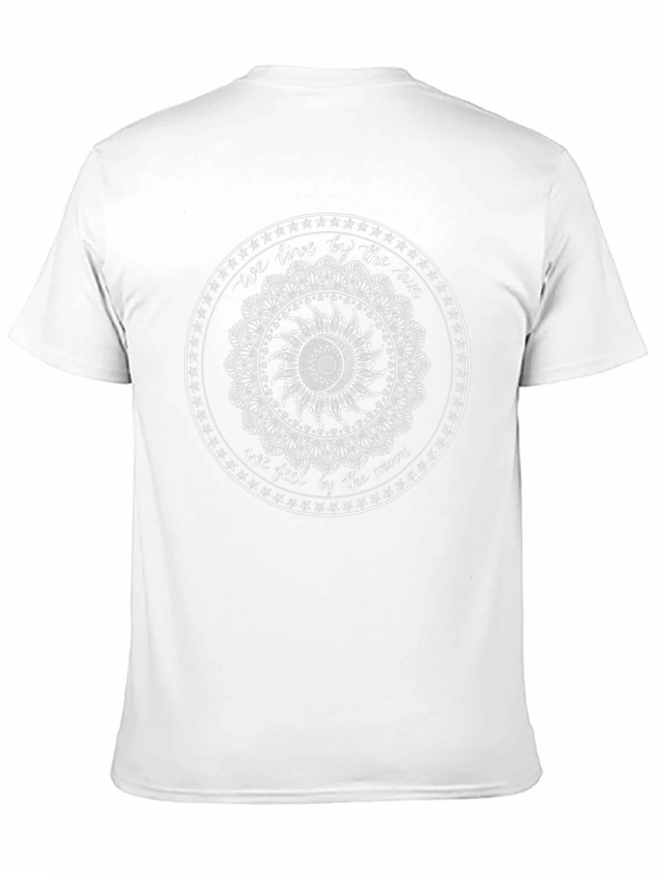 Celestial Sun & Moon Mandala T-Shirt