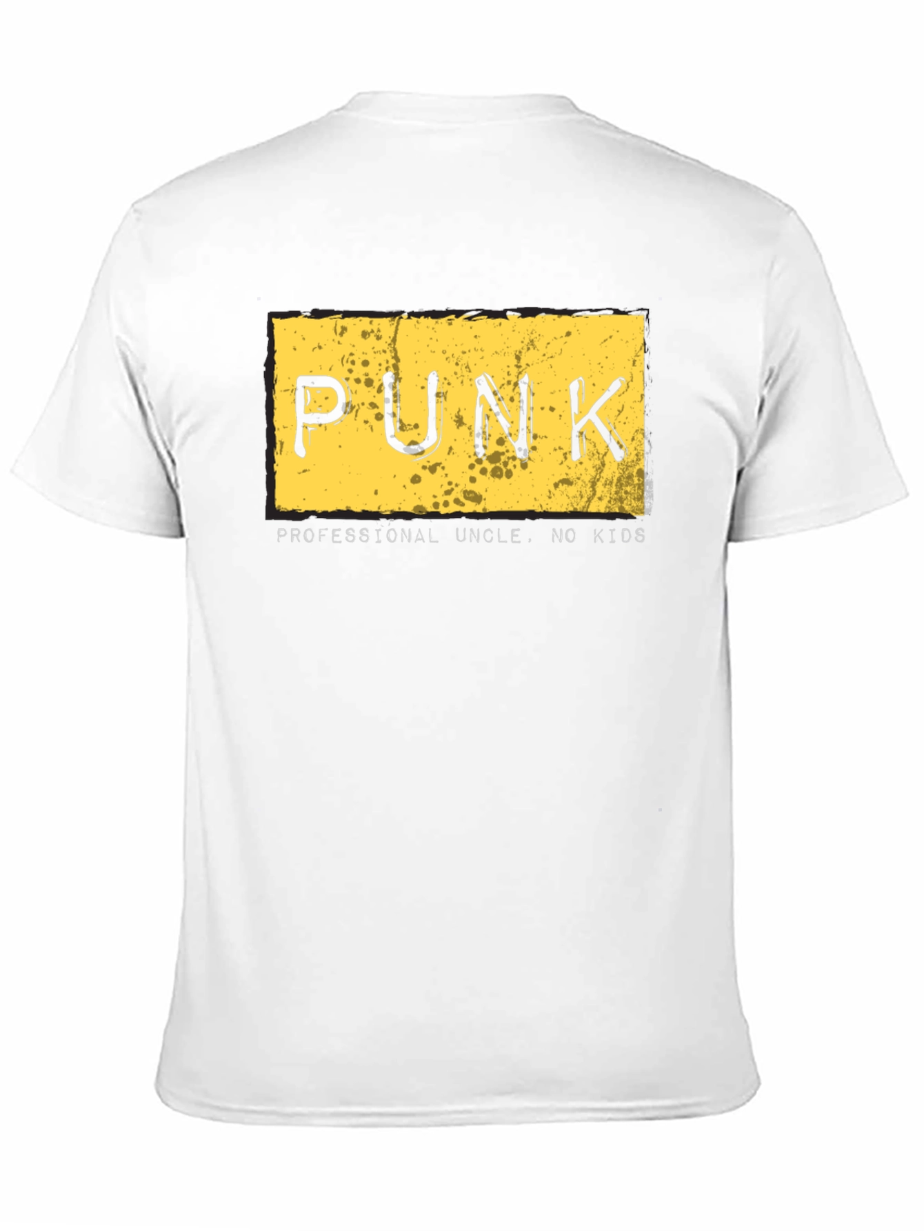 Punk Uncle Graphic Tee - Black