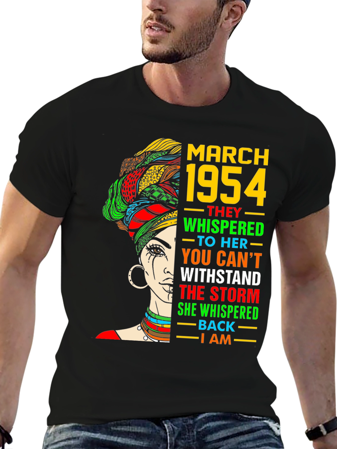 March 1954 Queen T-Shirt Melanin Black History Month