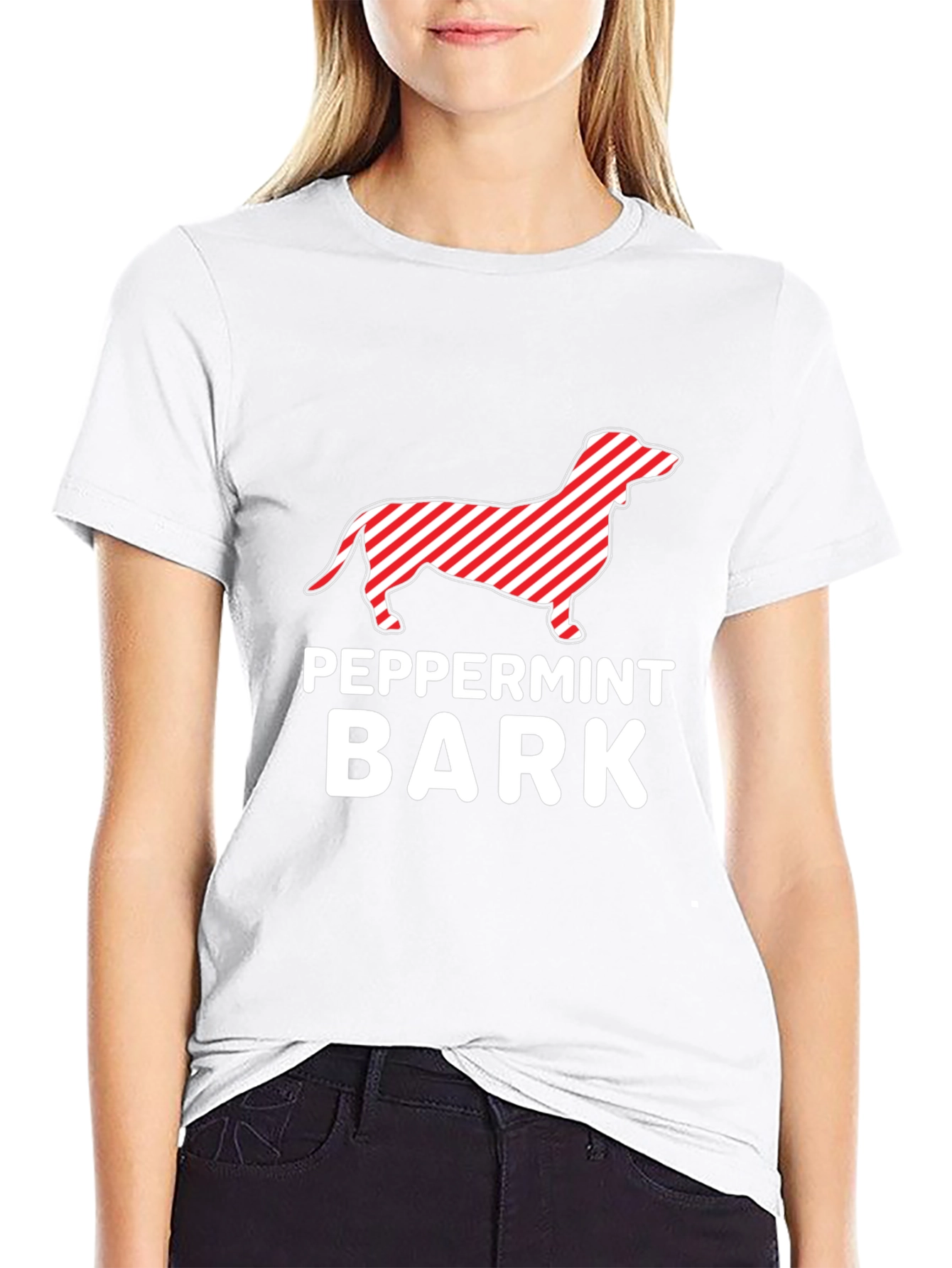 Peppermint Bark Dachshund T-Shirt