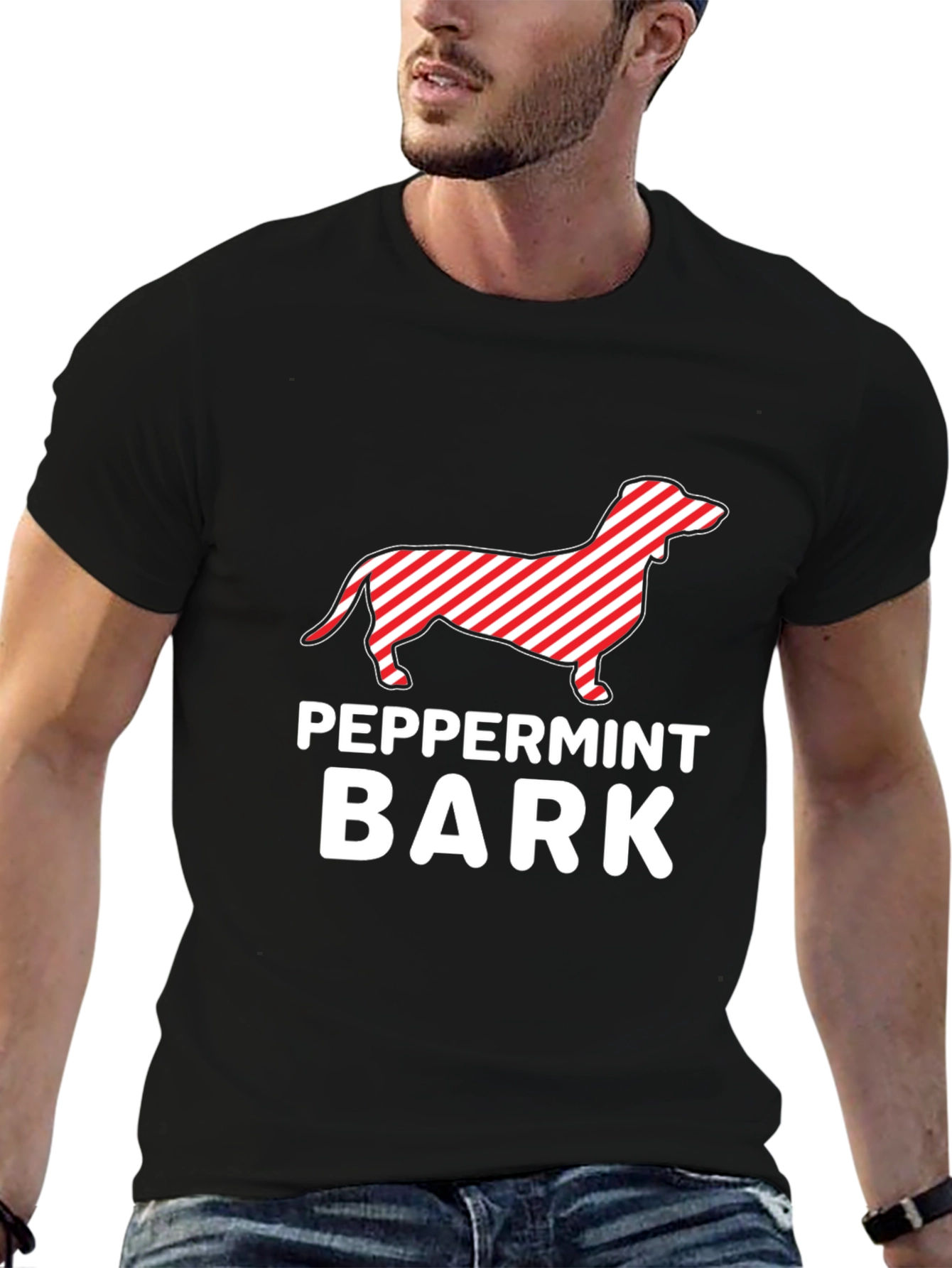 Peppermint Bark Dachshund T-Shirt