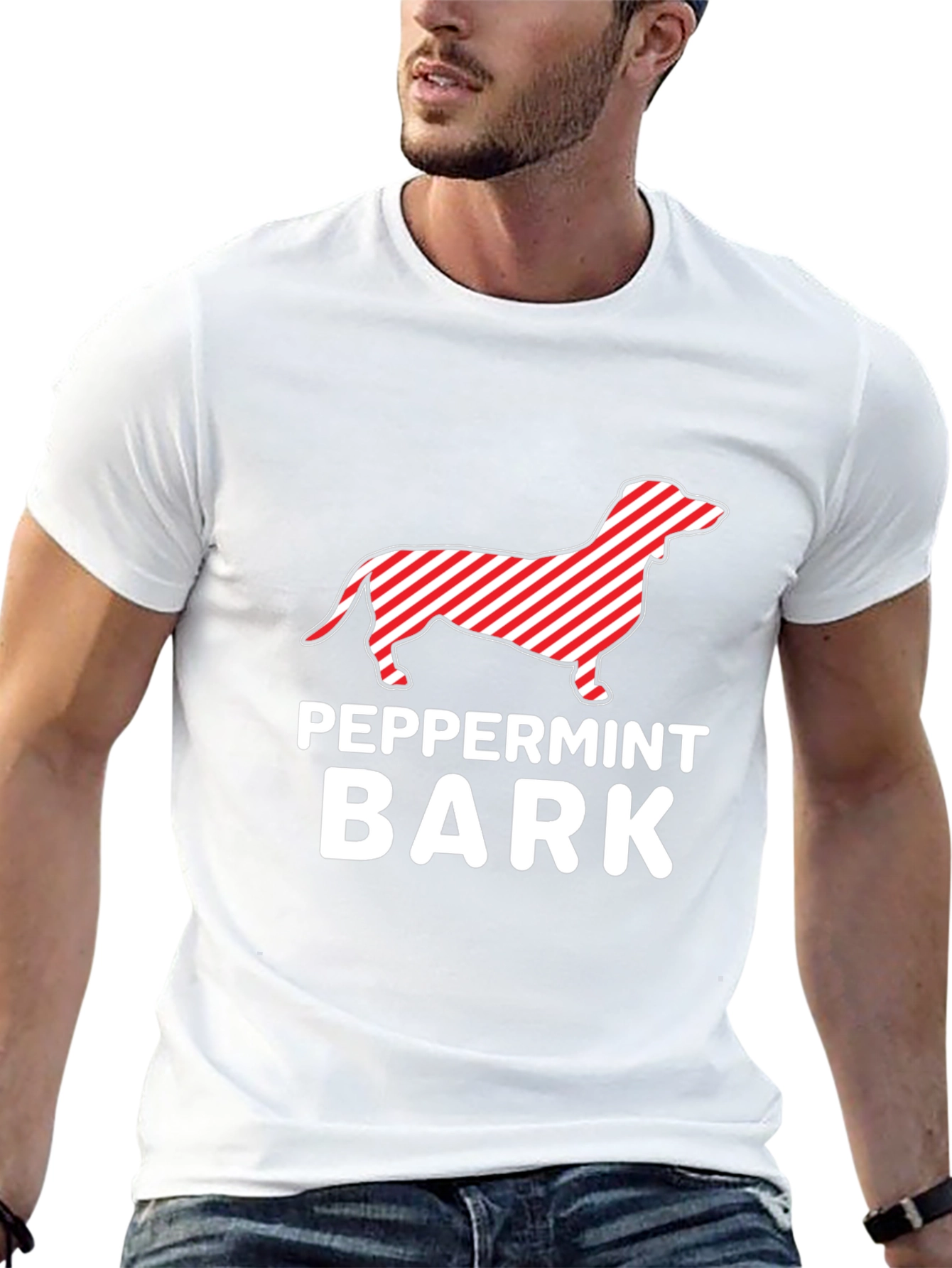 Peppermint Bark Dachshund T-Shirt