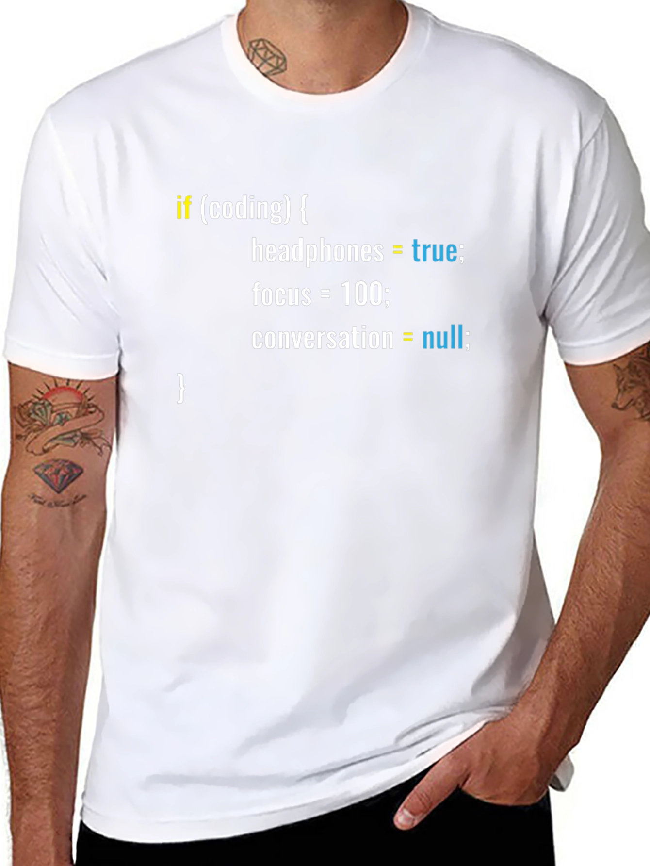 Programmer Coding T-Shirt - If Coding