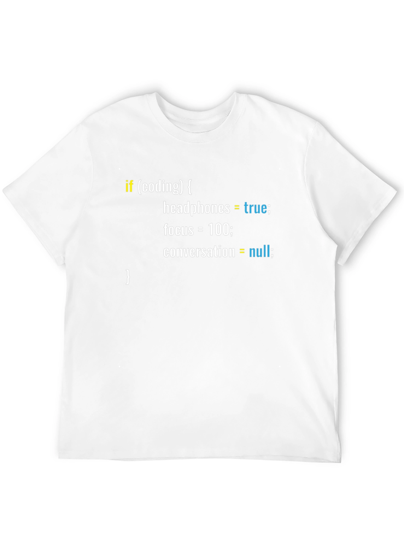 Programmer Coding T-Shirt - If Coding