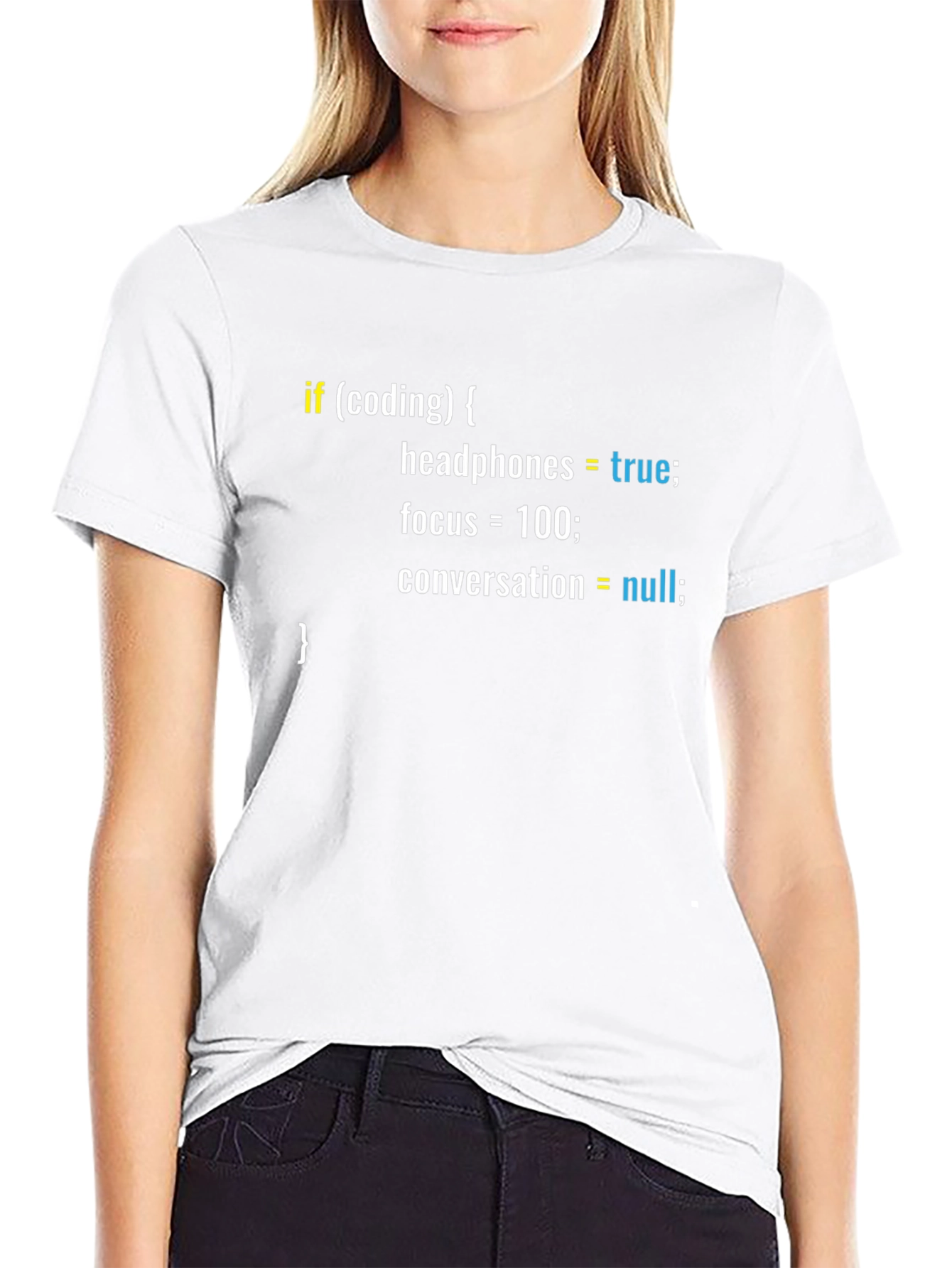 Programmer Coding T-Shirt - If Coding