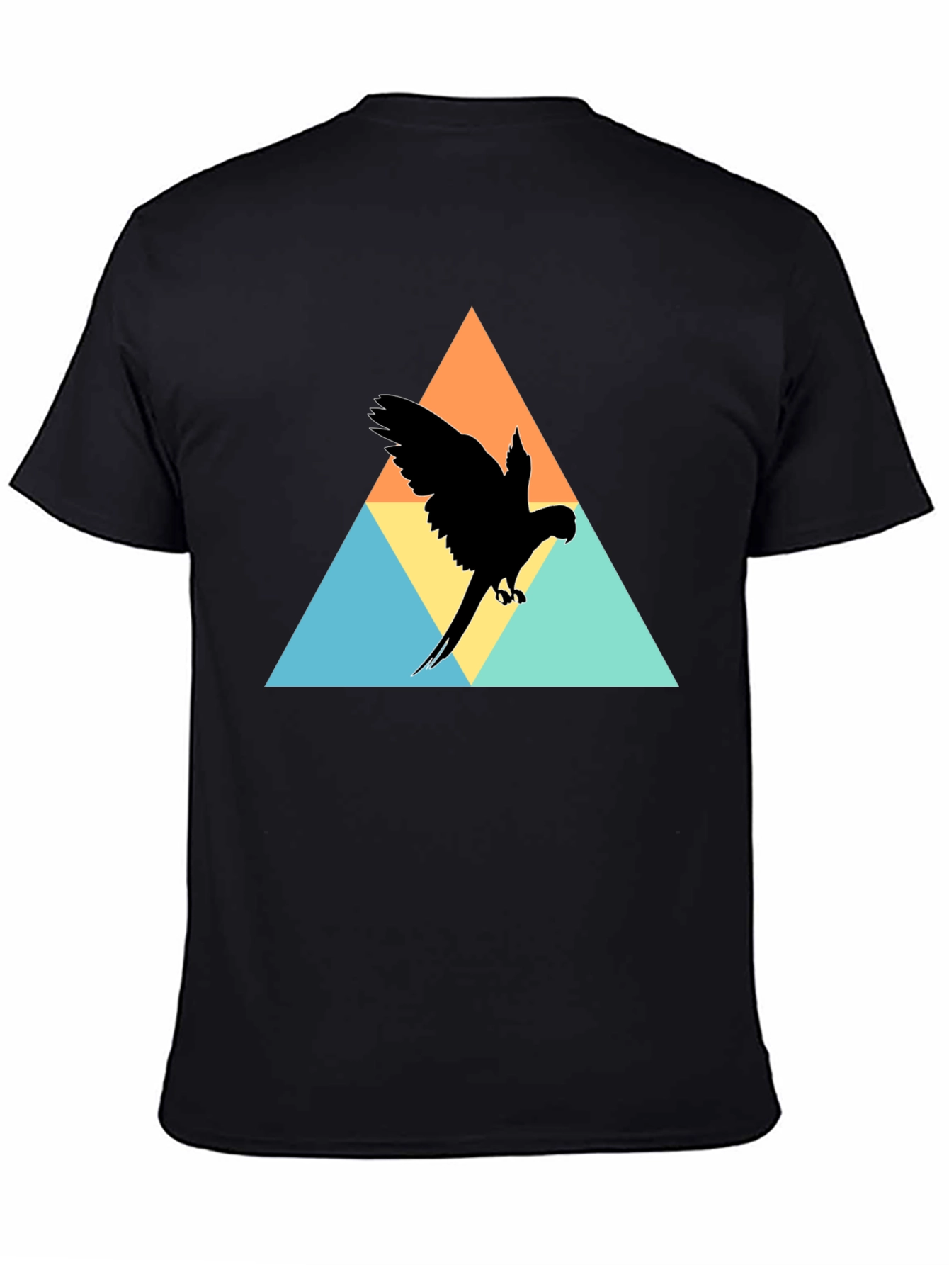 Triangle Parrot Graphic Tee