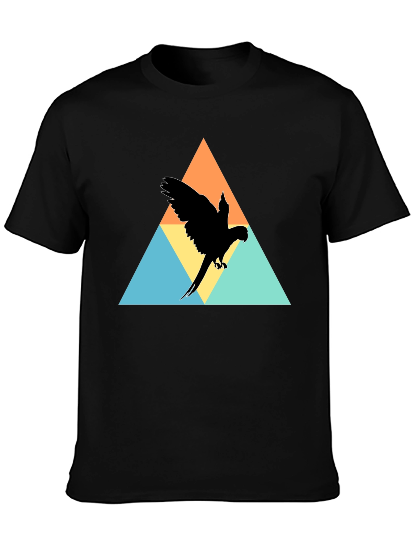 Triangle Parrot Graphic Tee