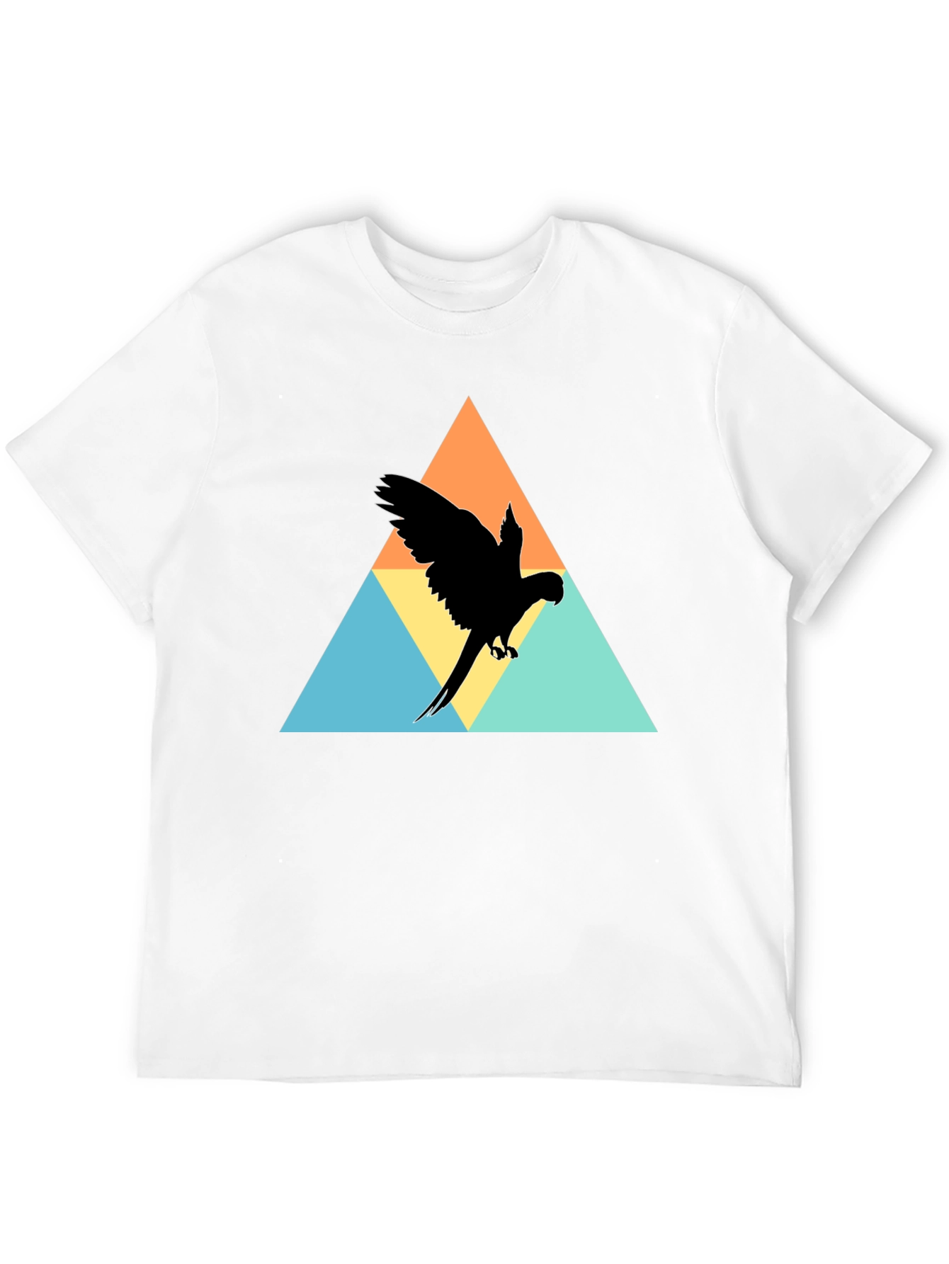 Triangle Parrot Graphic Tee
