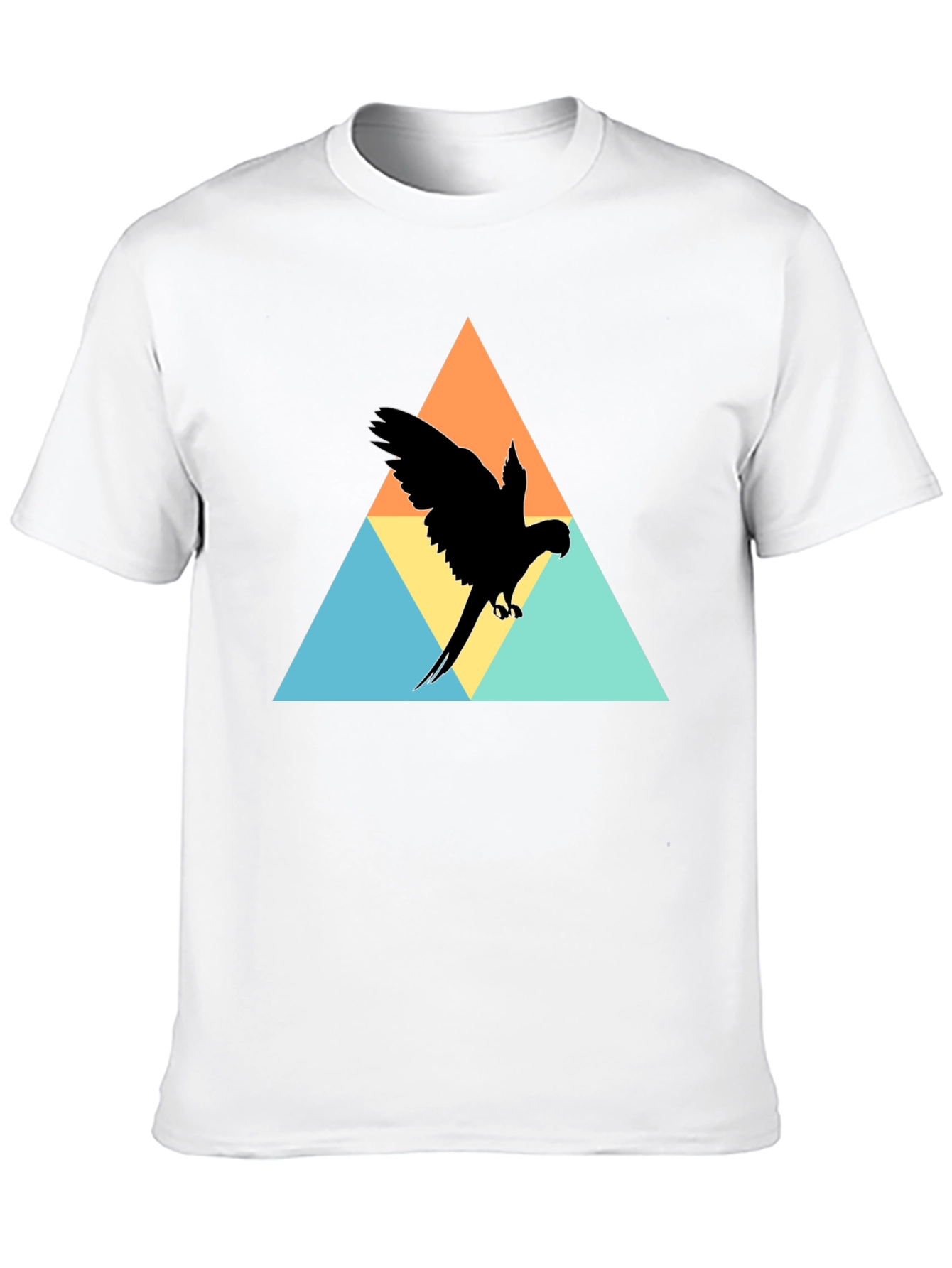 Triangle Parrot Graphic Tee