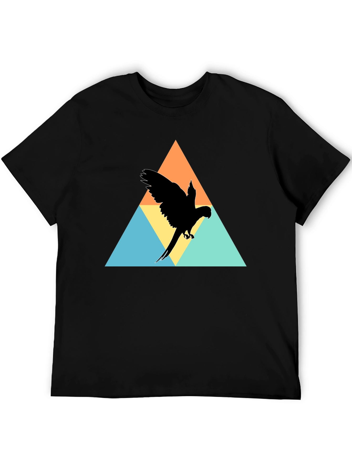 Triangle Parrot Graphic Tee