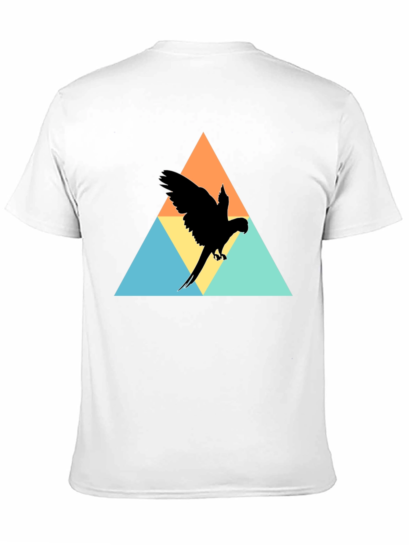 Triangle Parrot Graphic Tee