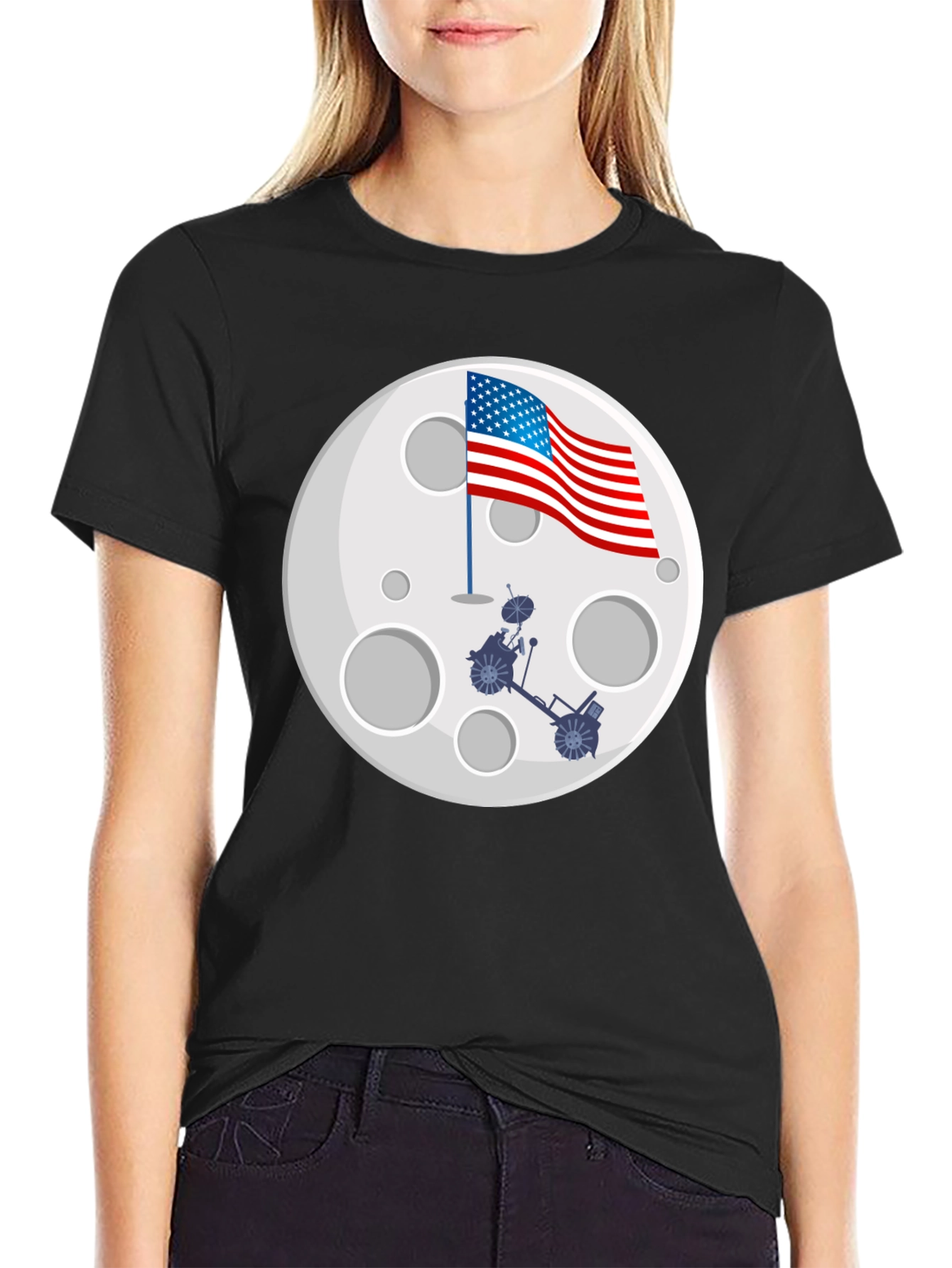 Moon Landing Graphic T-Shirt