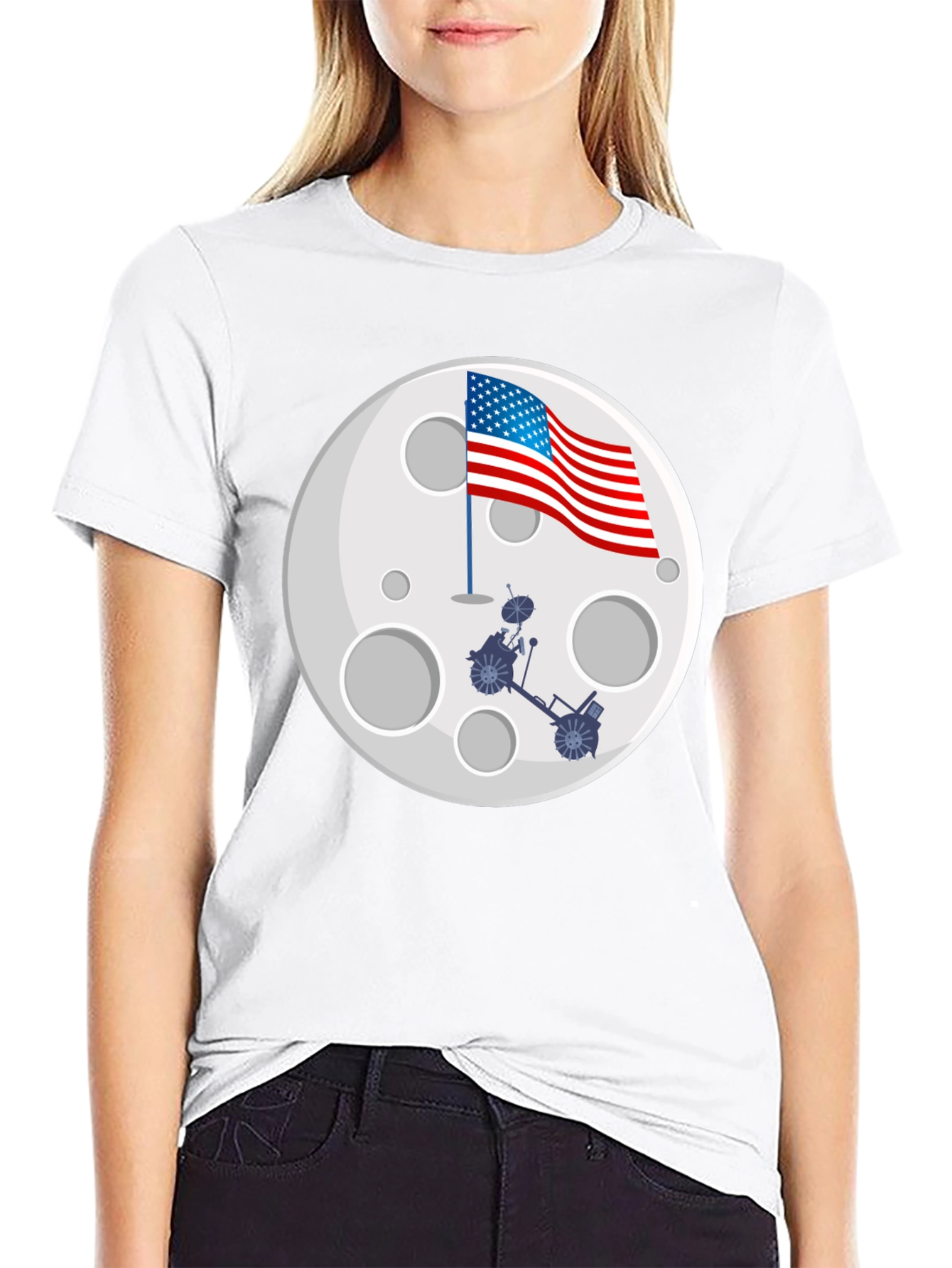 Moon Landing Graphic T-Shirt