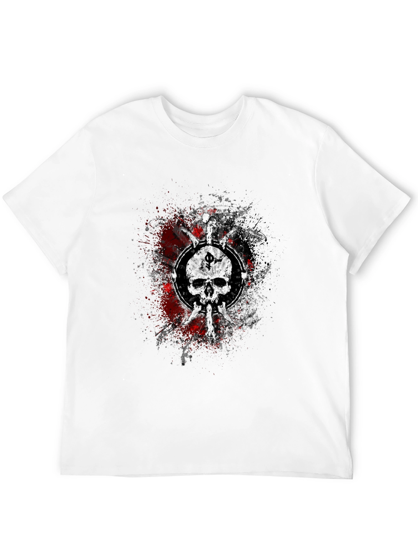 Skull & Dagger Graphic Tee - Black